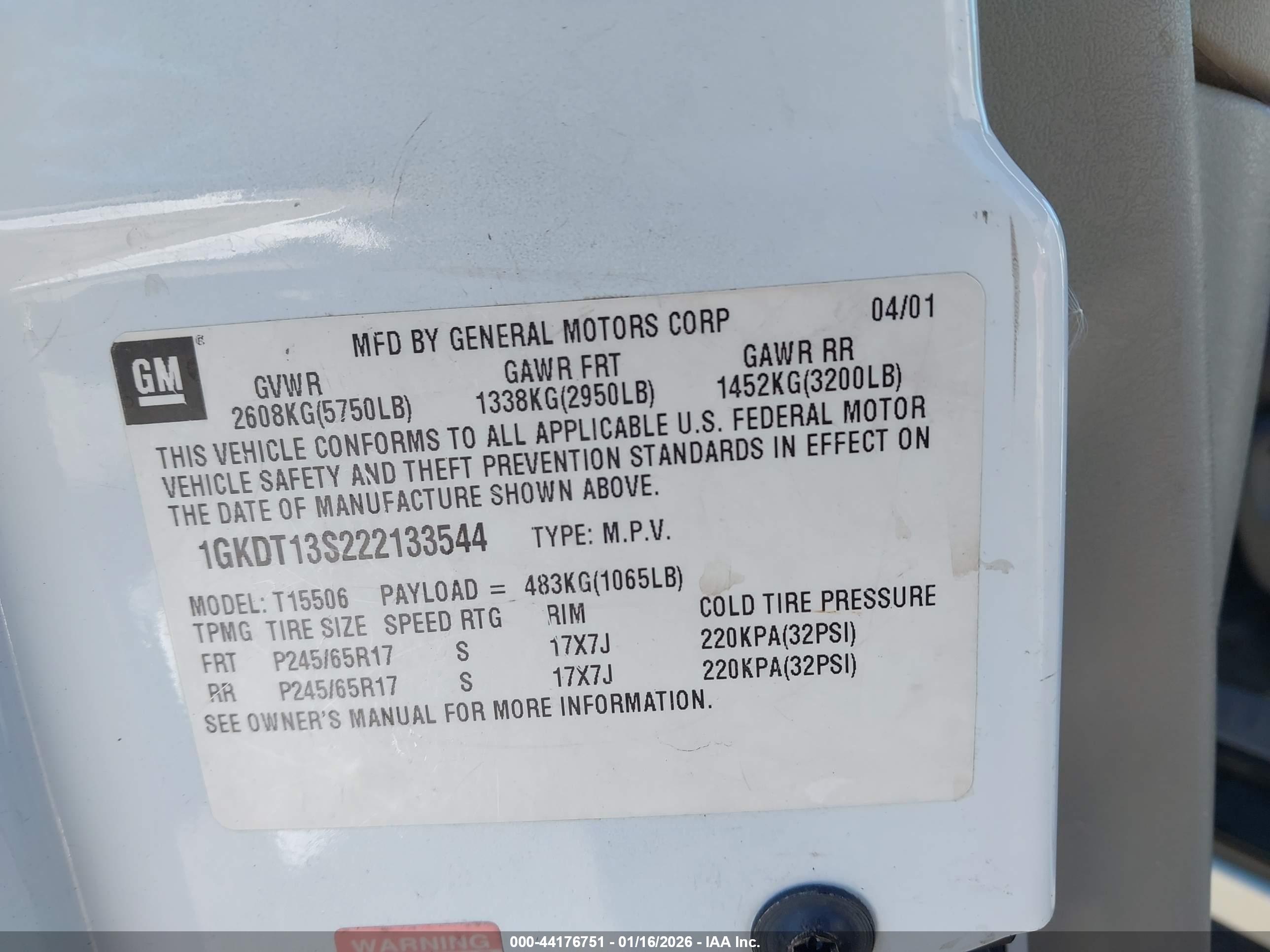 GMC ENVOY image 9