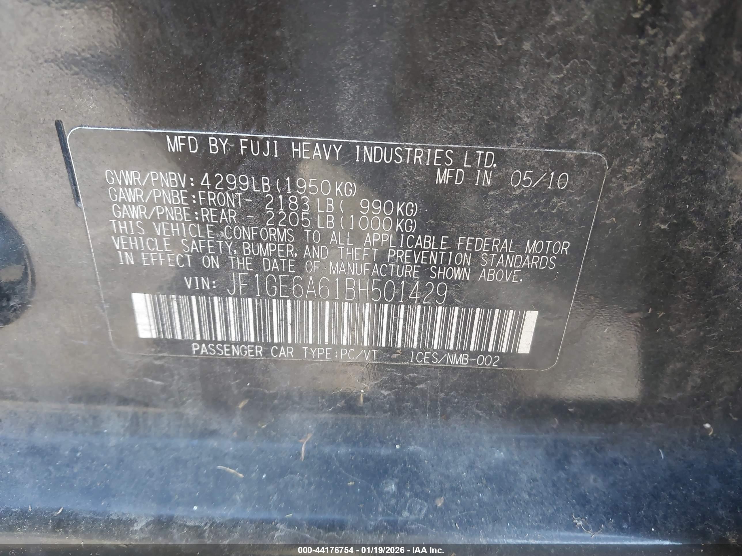 SUBARU IMPREZA image 9