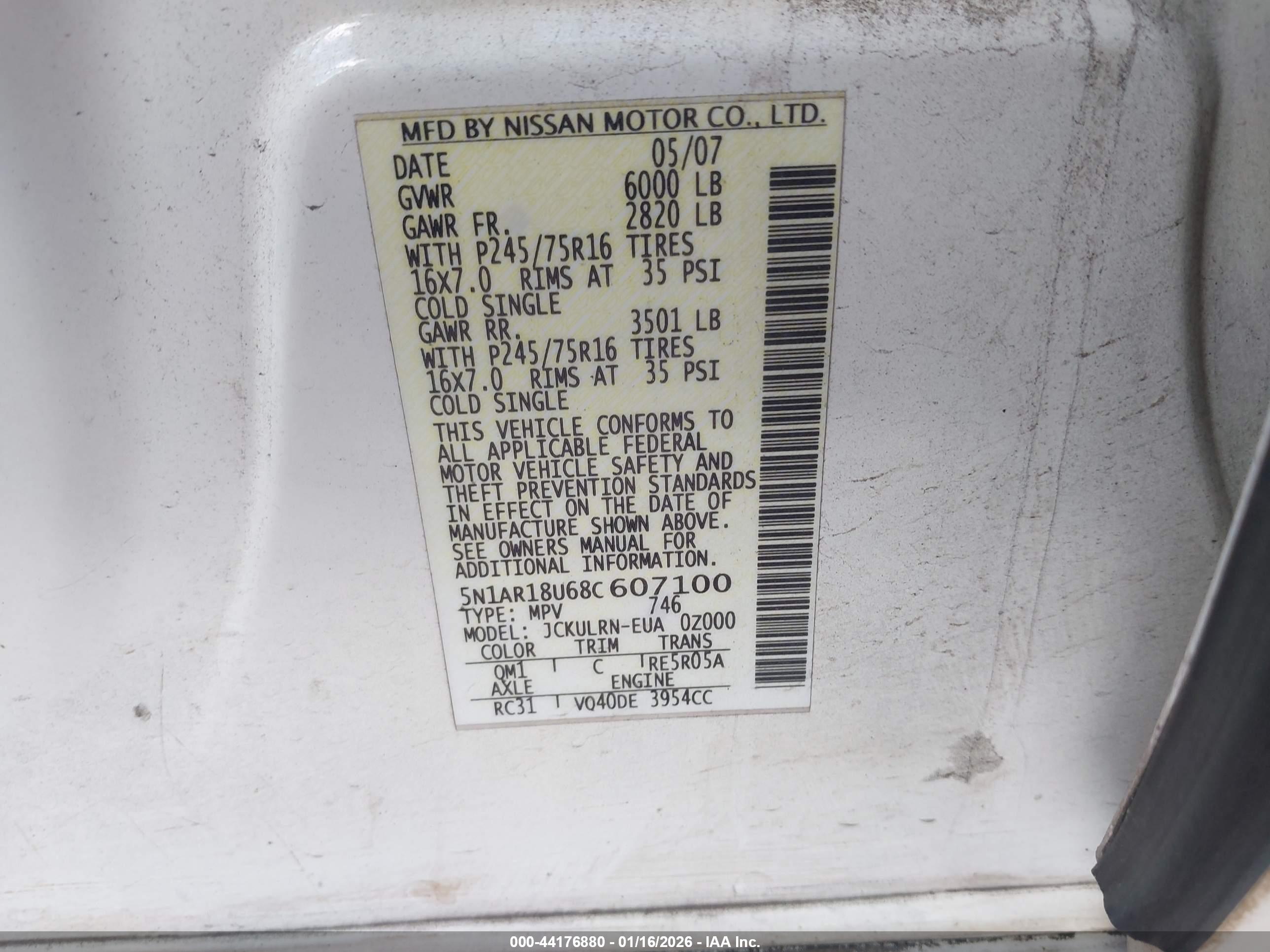 NISSAN PATHFINDER image 9