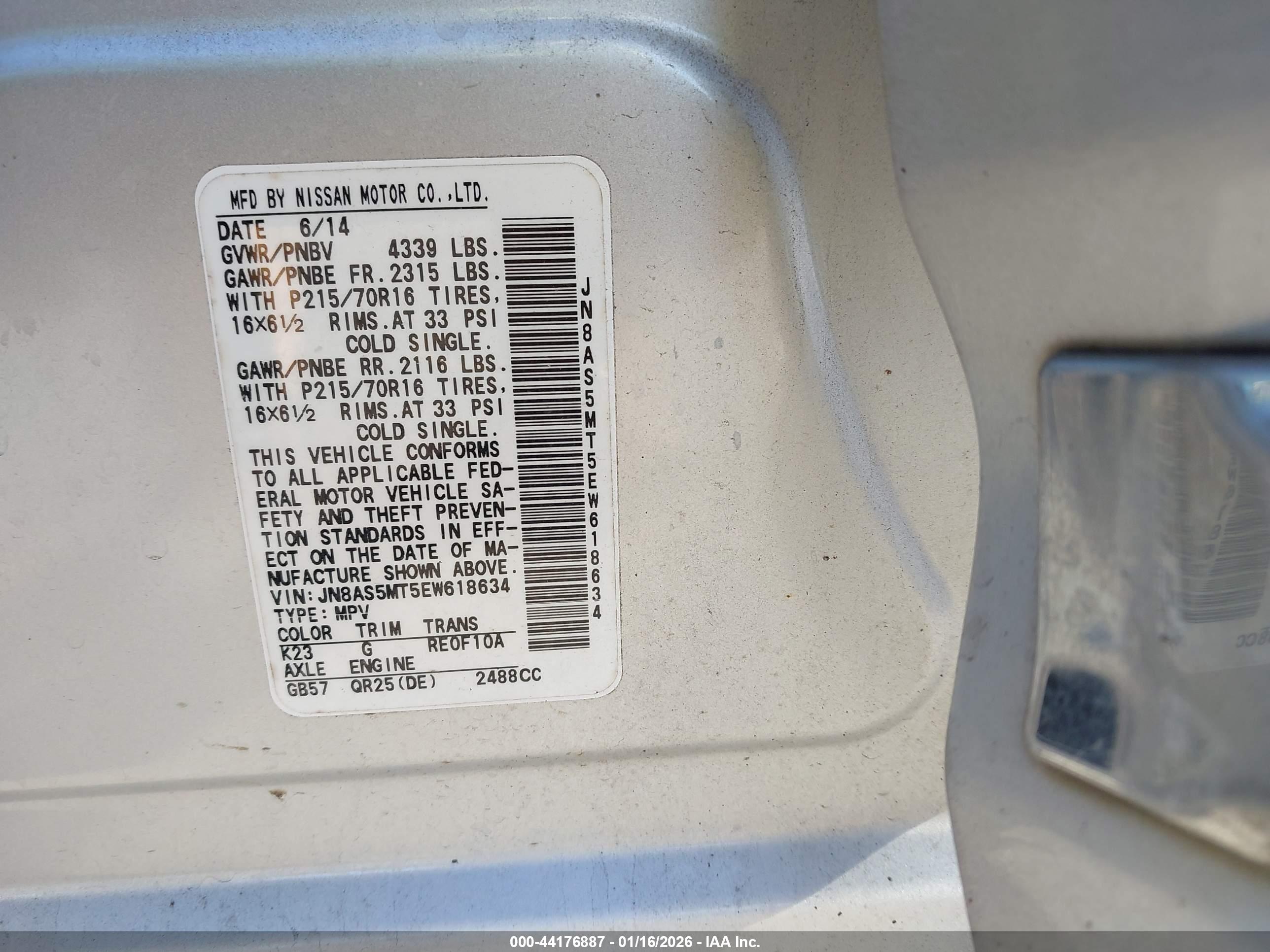 NISSAN ROGUE image 9