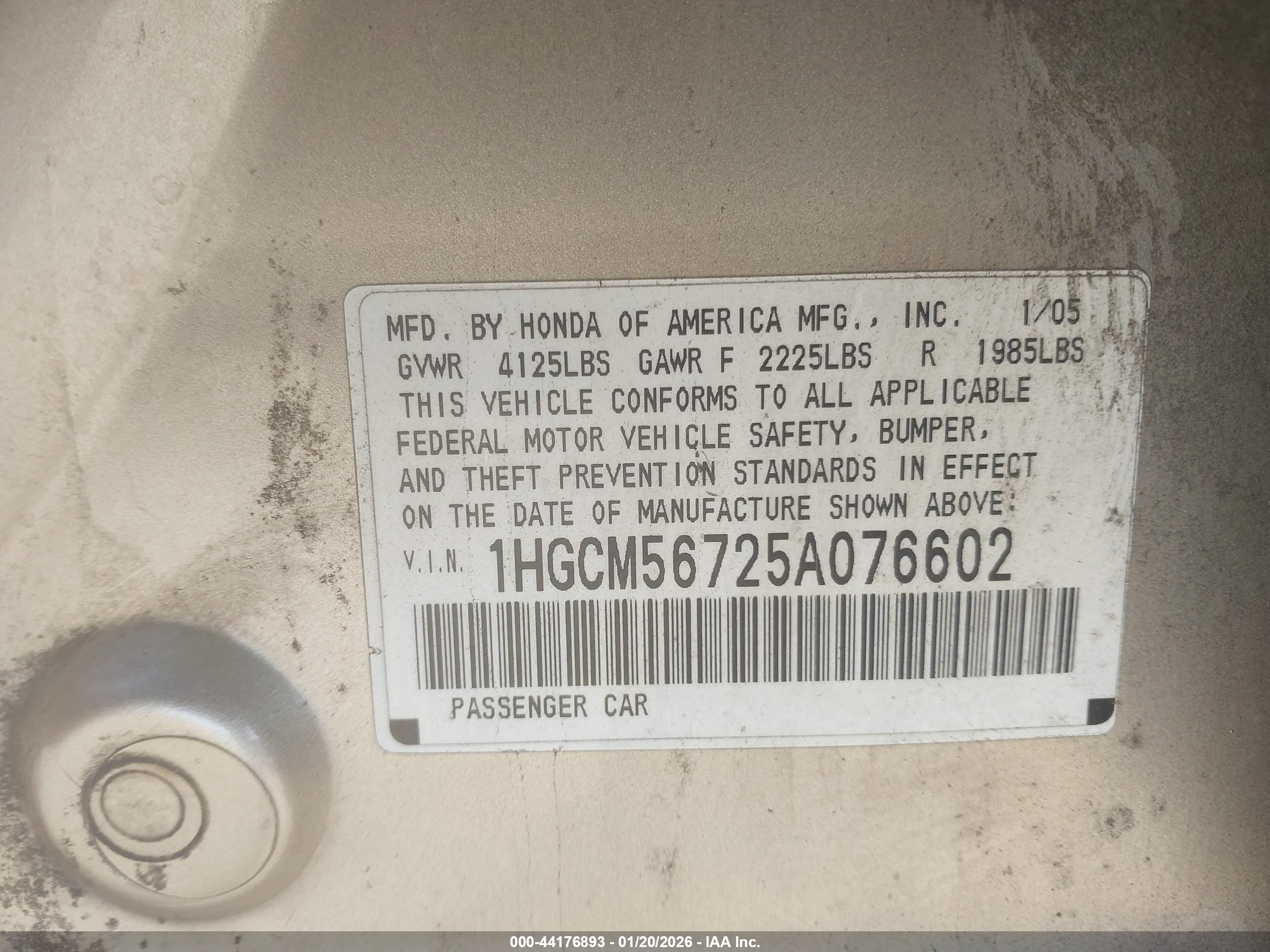 HONDA ACCORD image 9