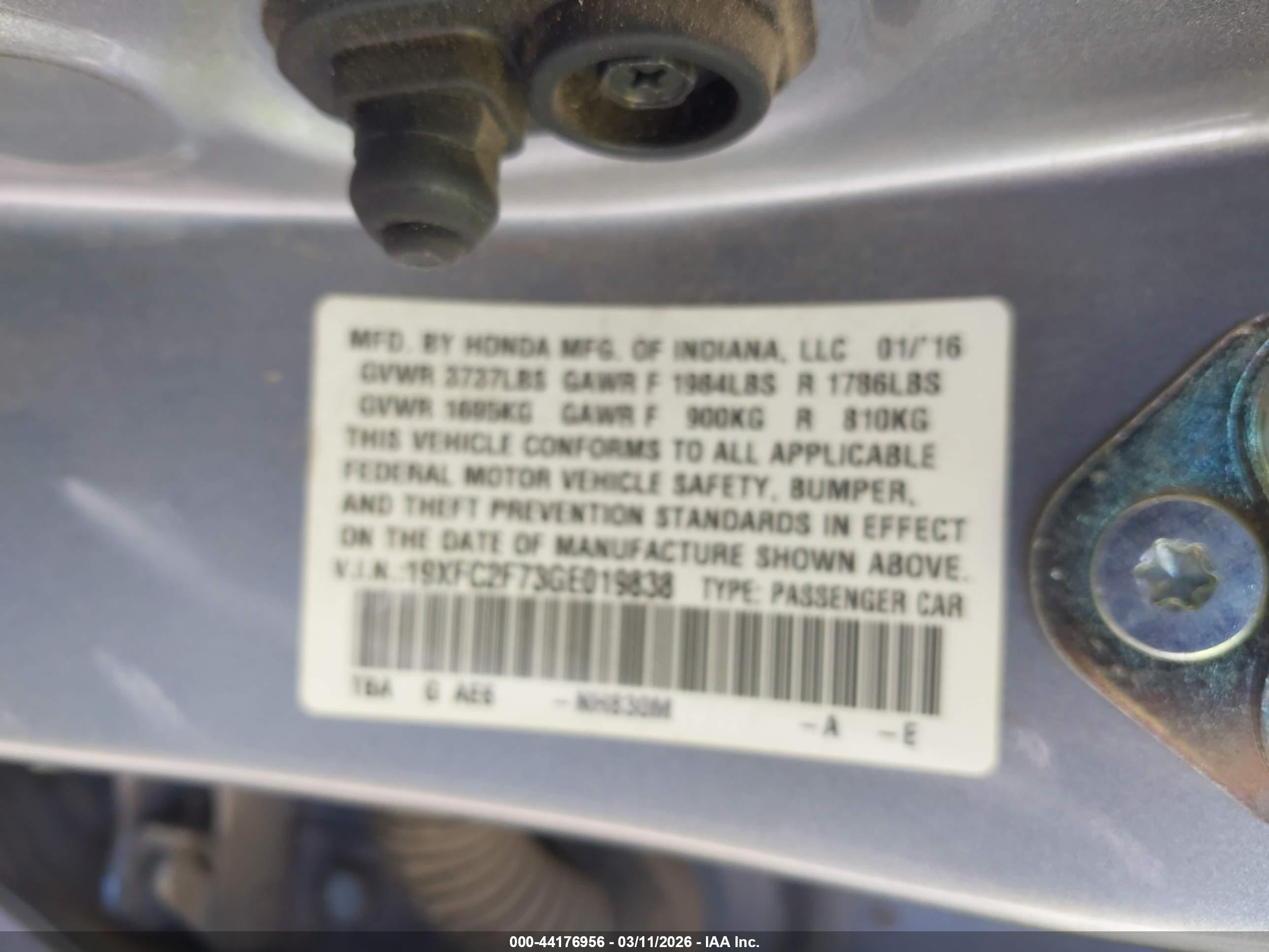HONDA CIVIC image 9