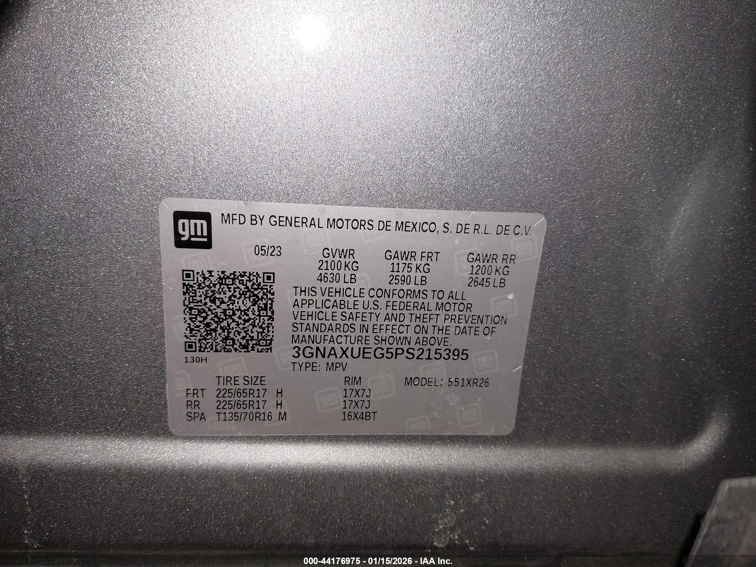CHEVROLET EQUINOX image 9