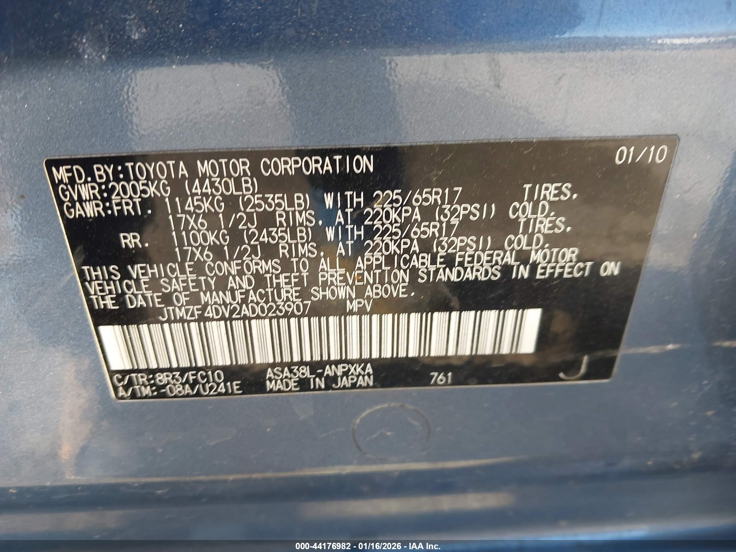 TOYOTA RAV4 image 9