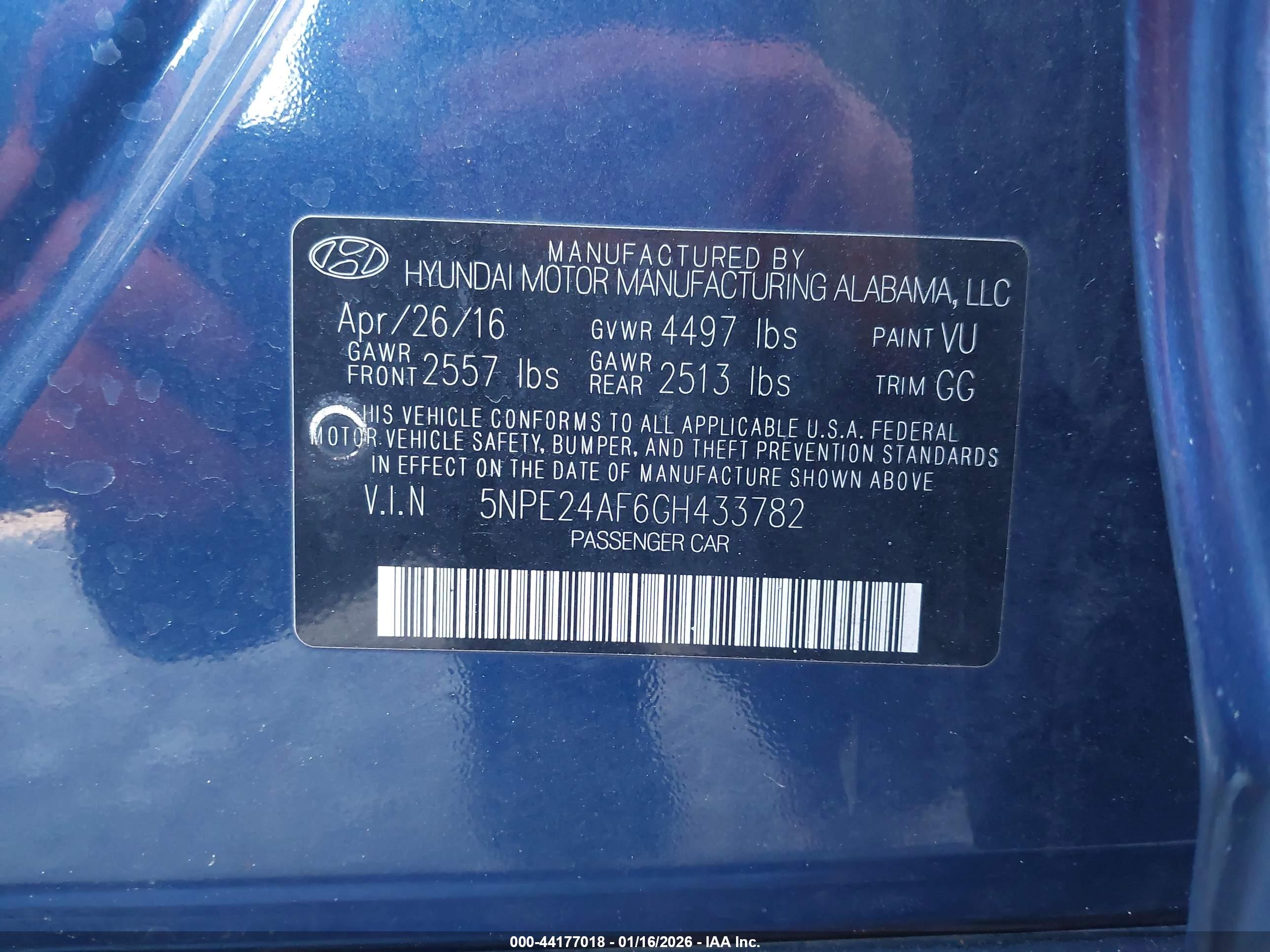 HYUNDAI SONATA image 9