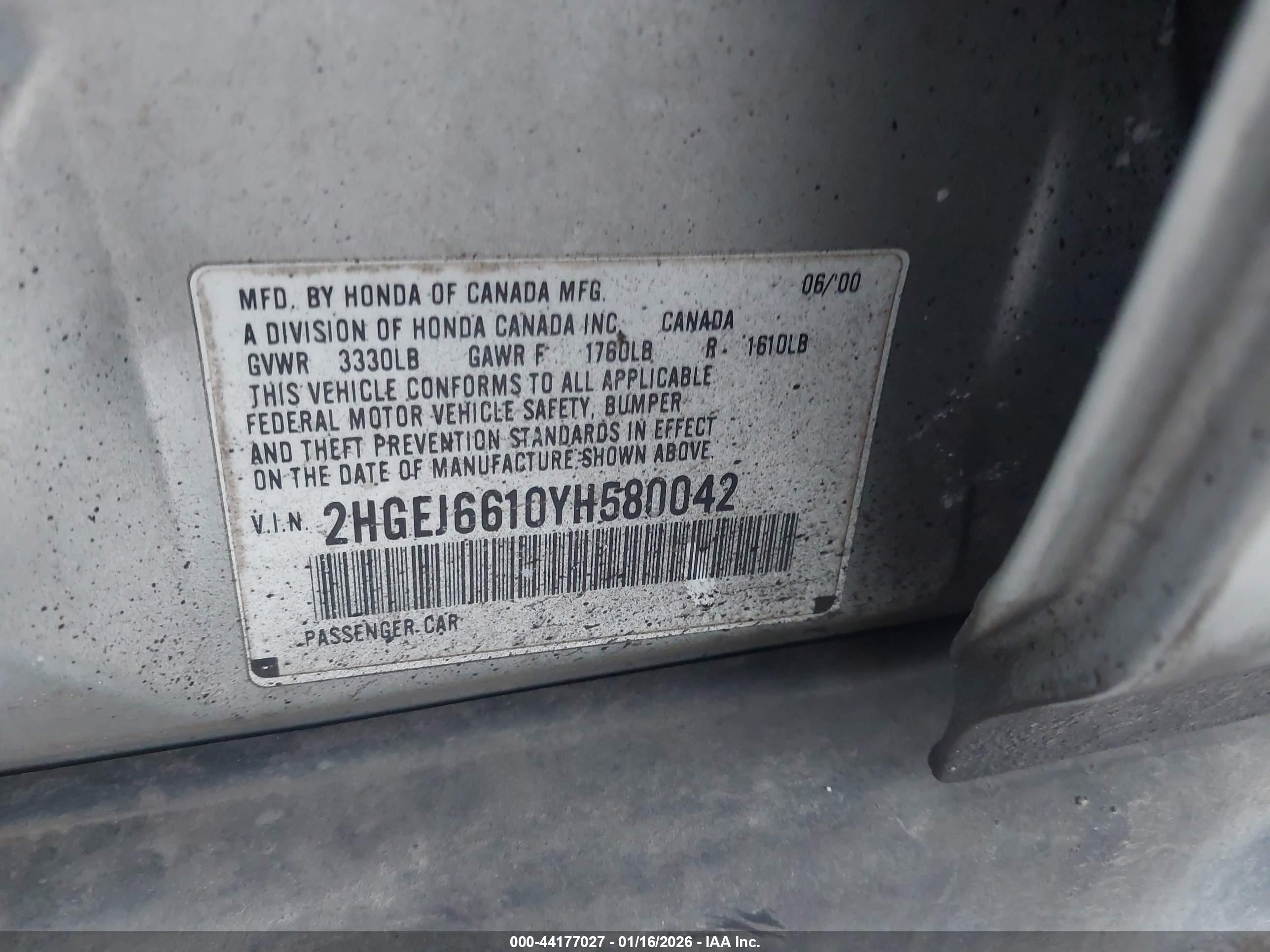 HONDA CIVIC image 9