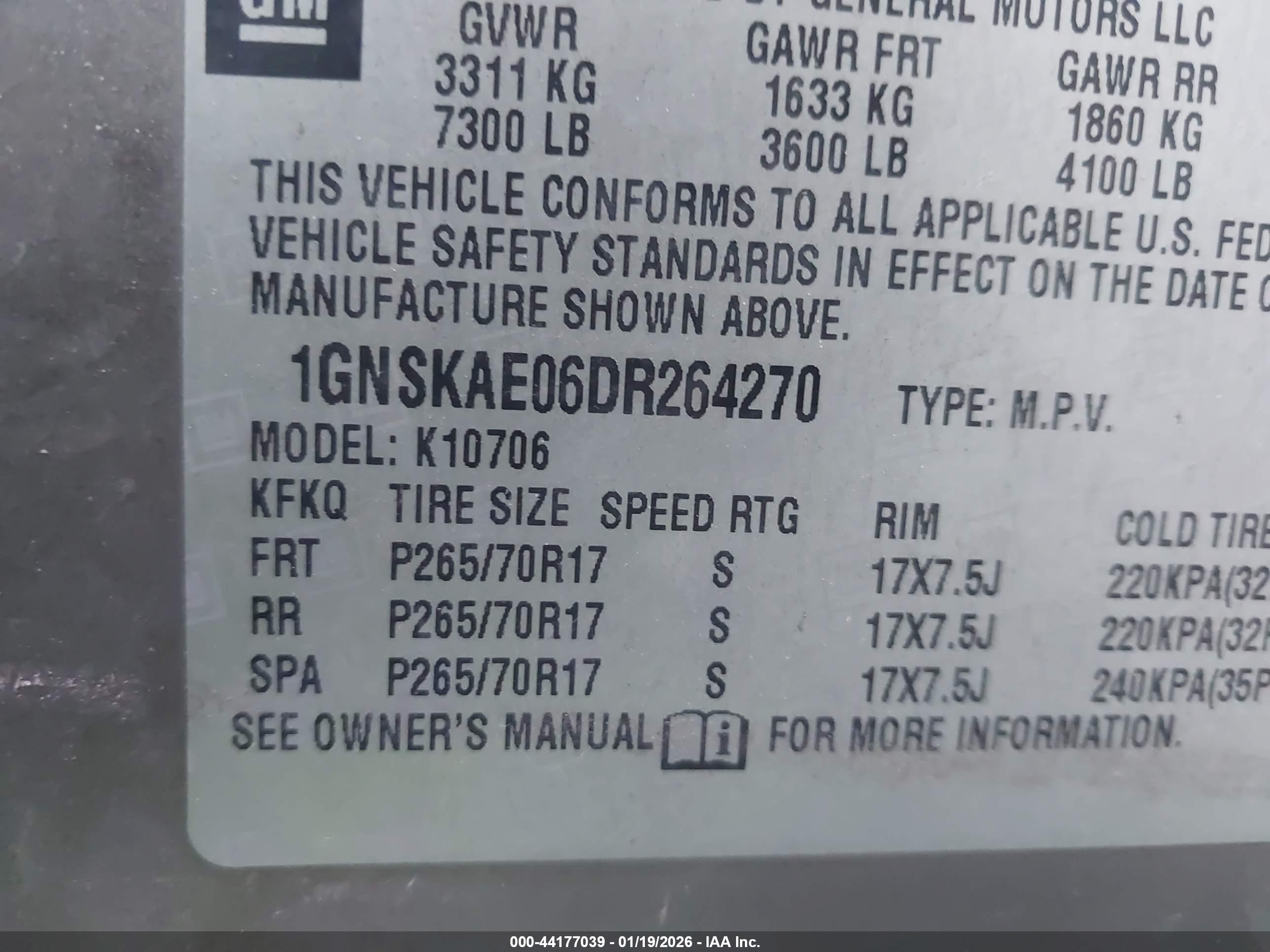 CHEVROLET TAHOE image 9