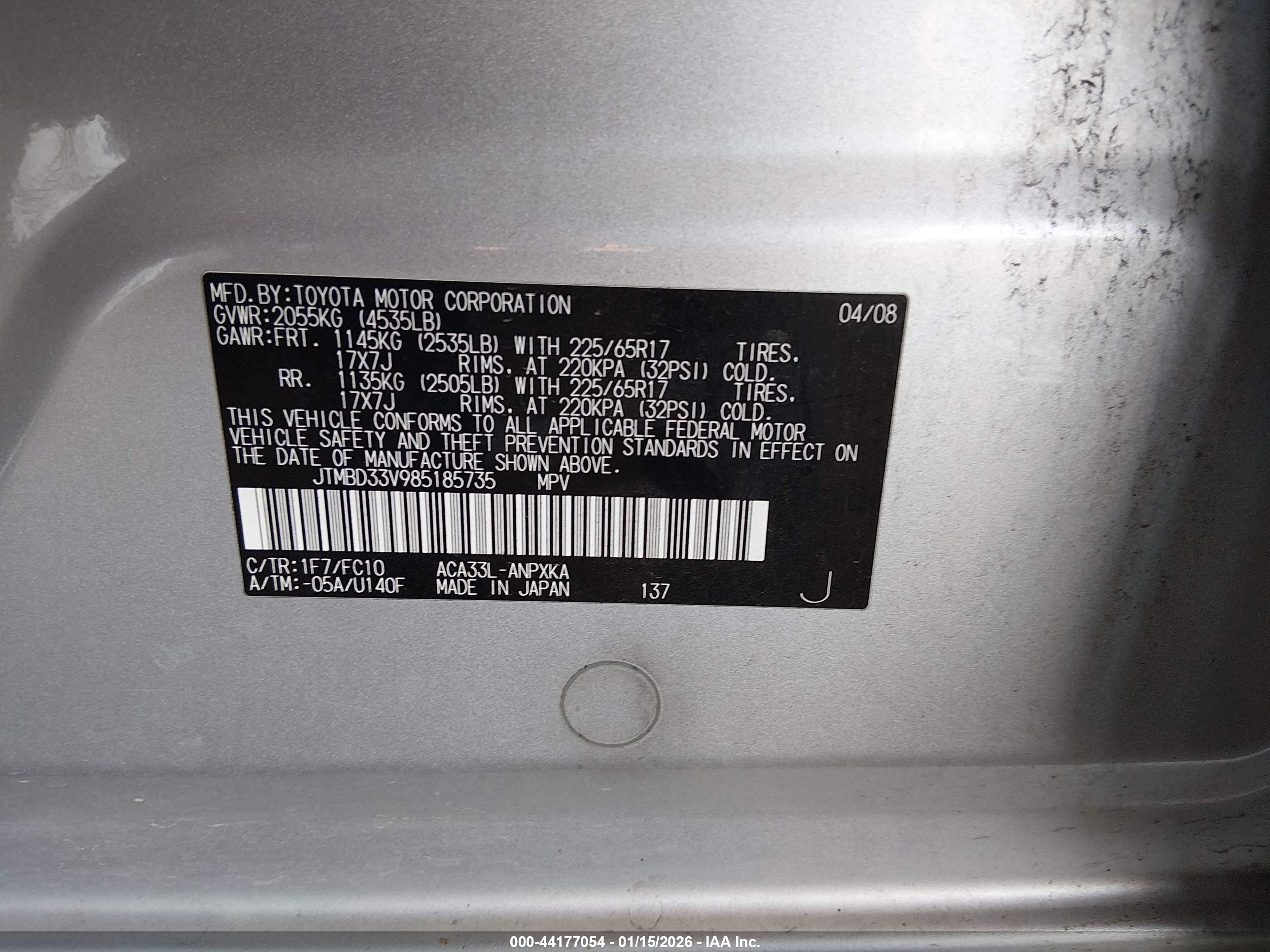 TOYOTA RAV4 image 9