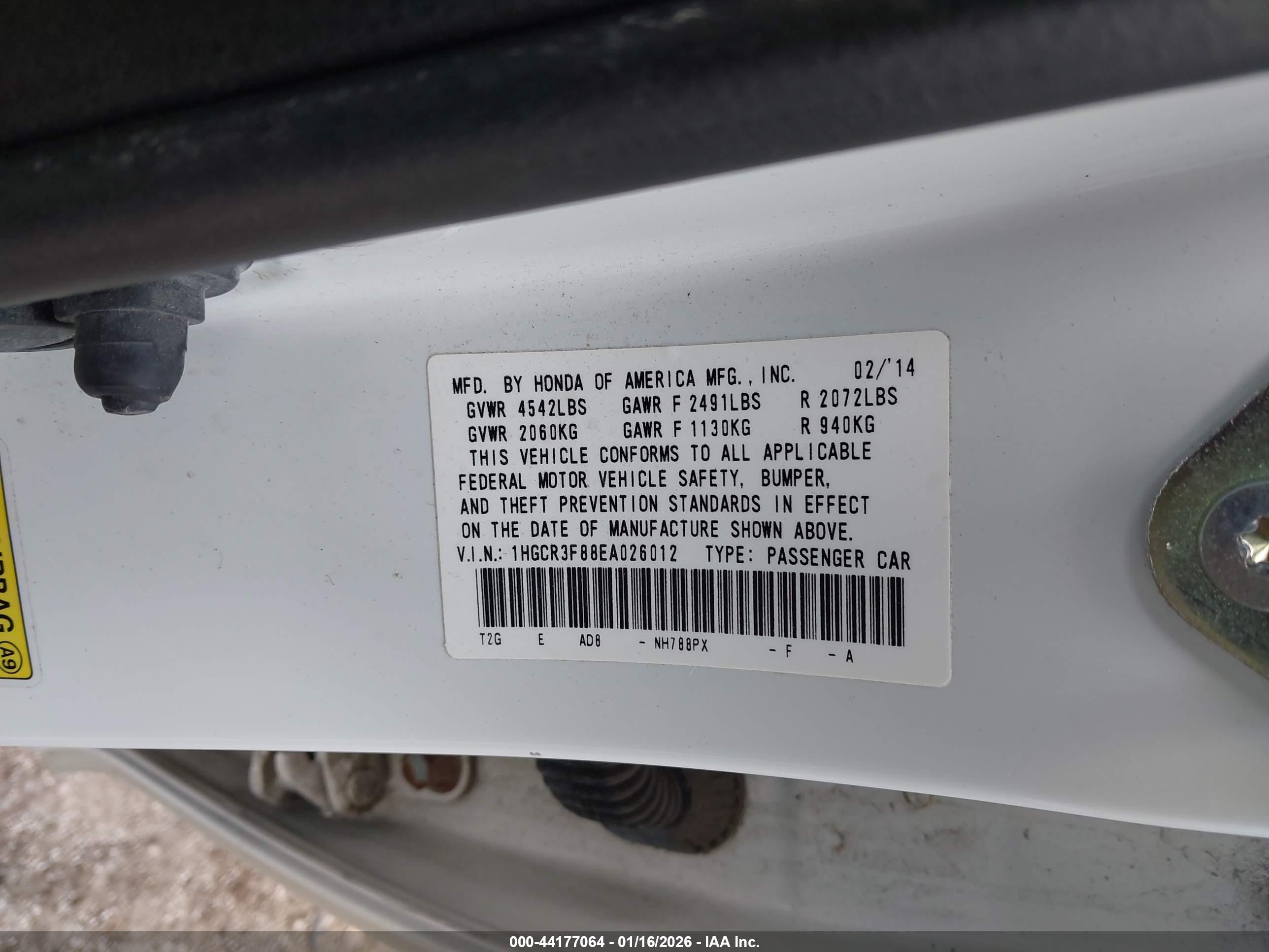 HONDA ACCORD image 9