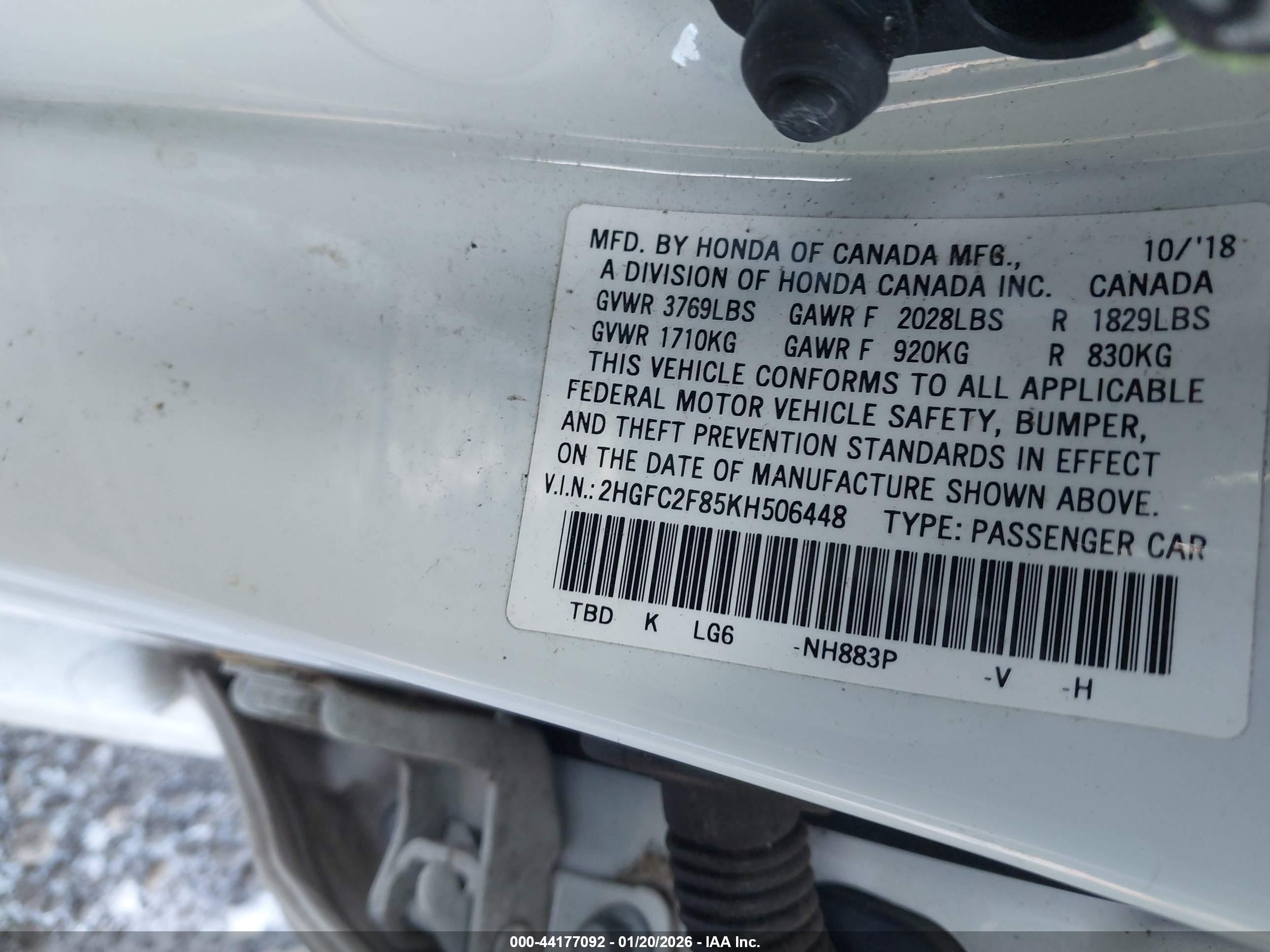 HONDA CIVIC image 9
