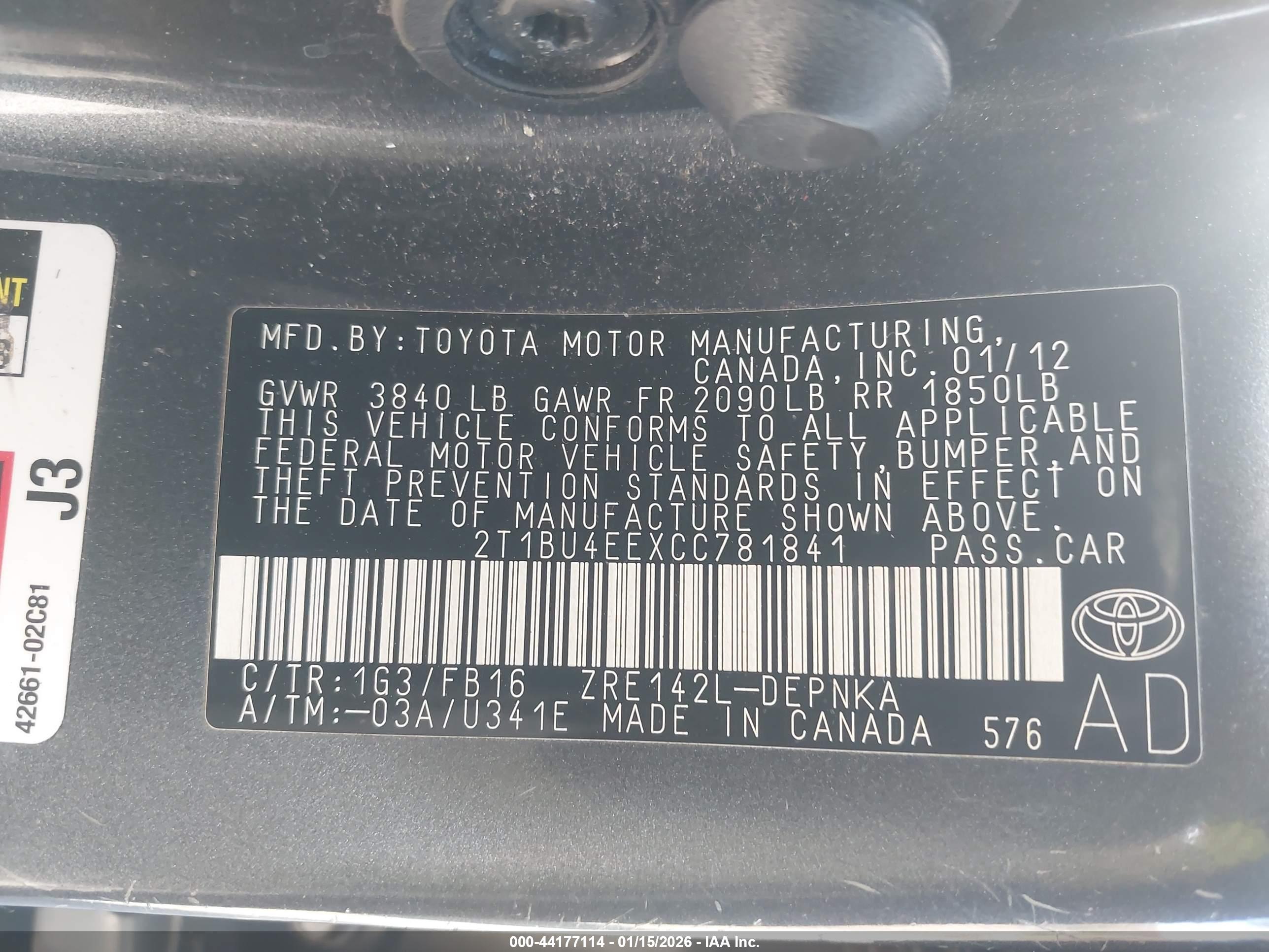 TOYOTA COROLLA image 9
