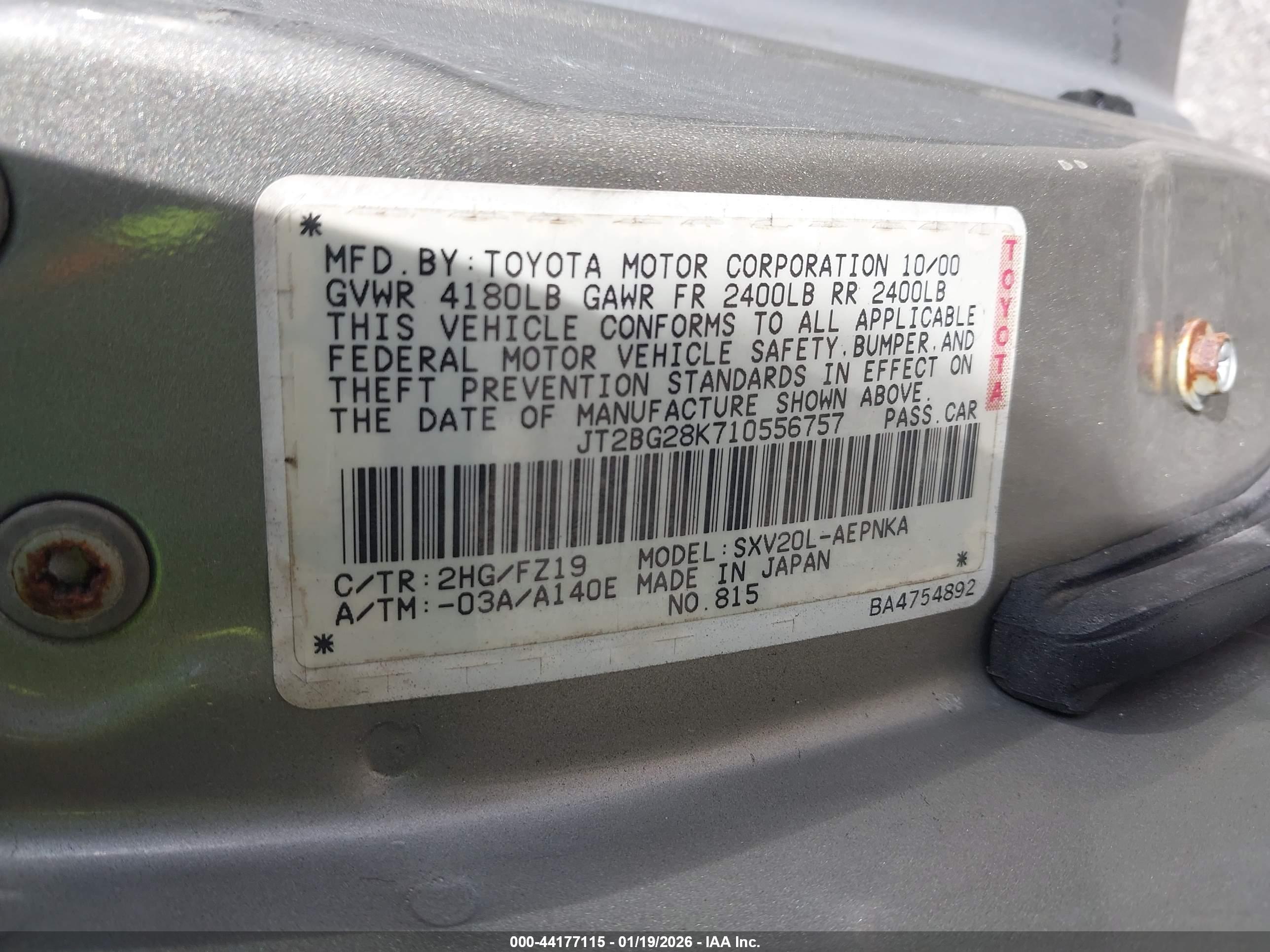 TOYOTA CAMRY image 9
