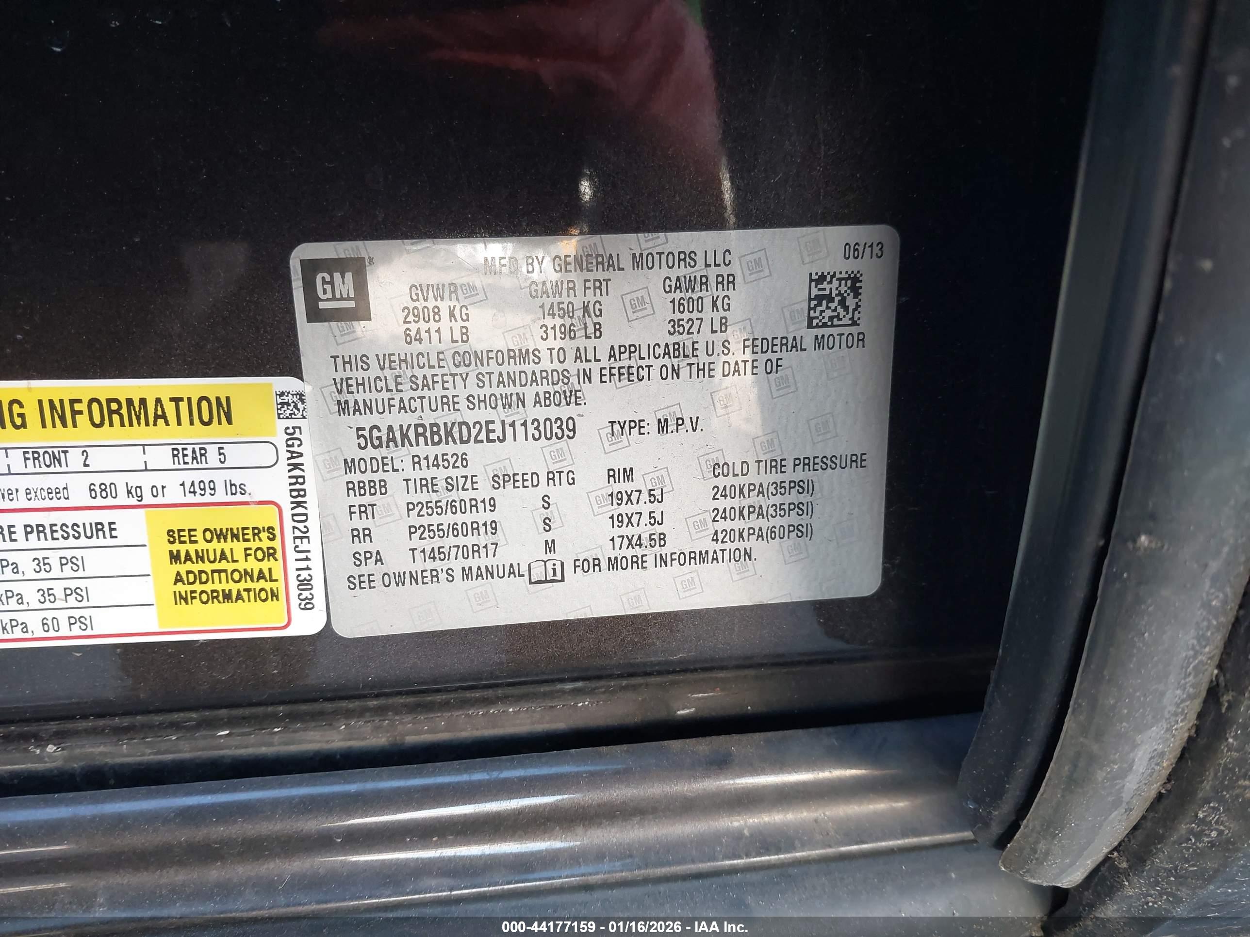 BUICK ENCLAVE image 9