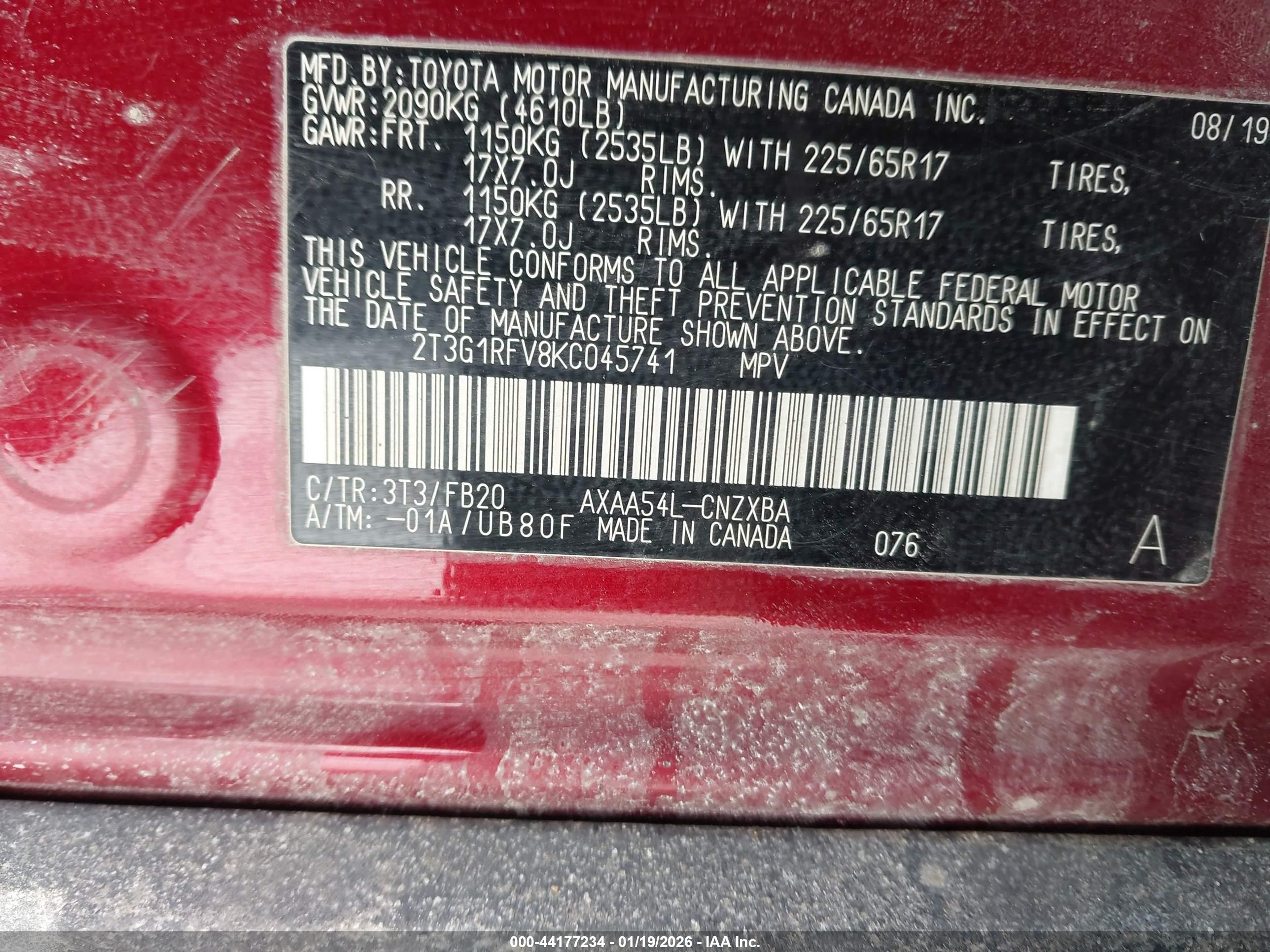 TOYOTA RAV4 image 9