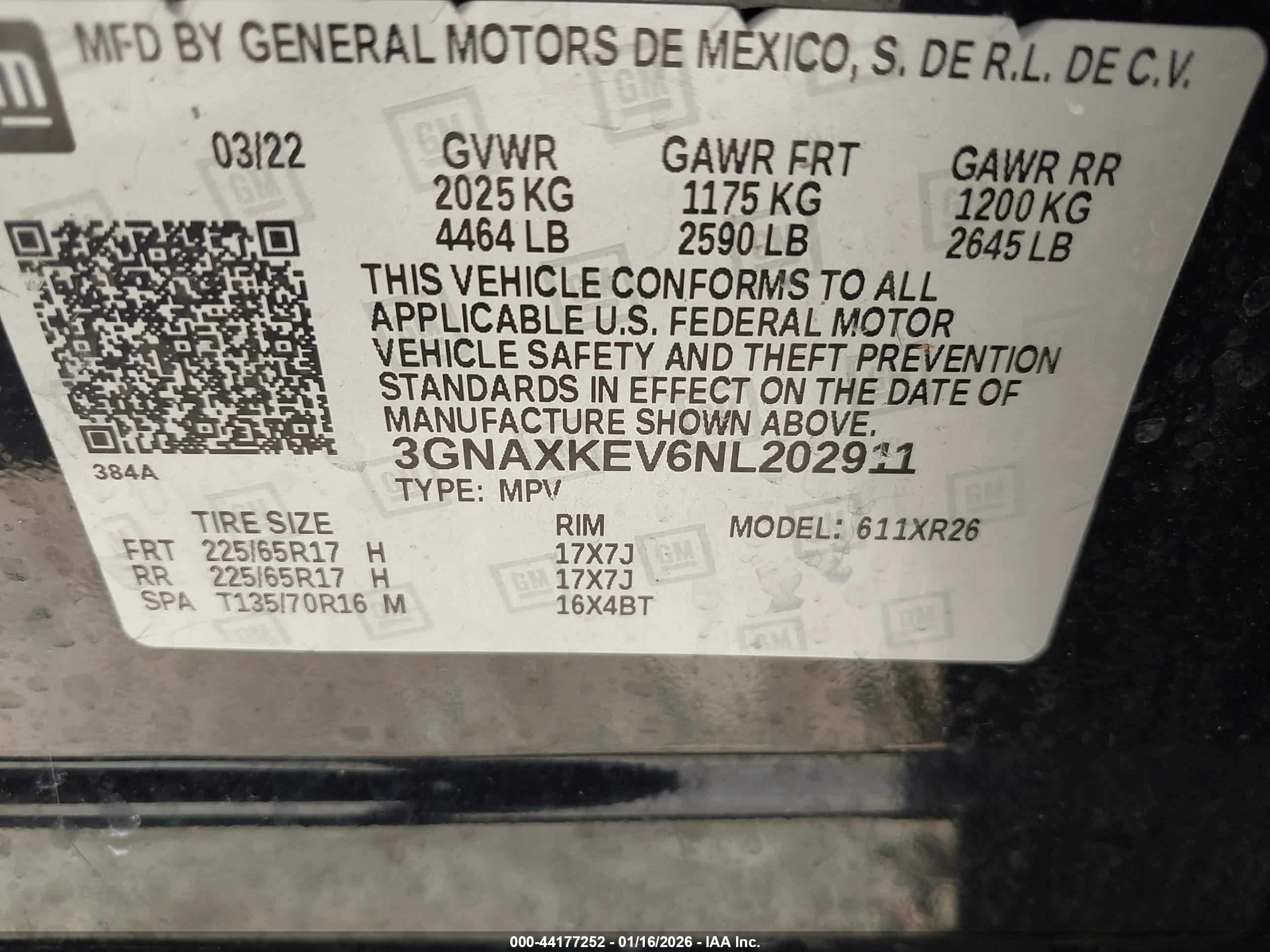 CHEVROLET EQUINOX image 9