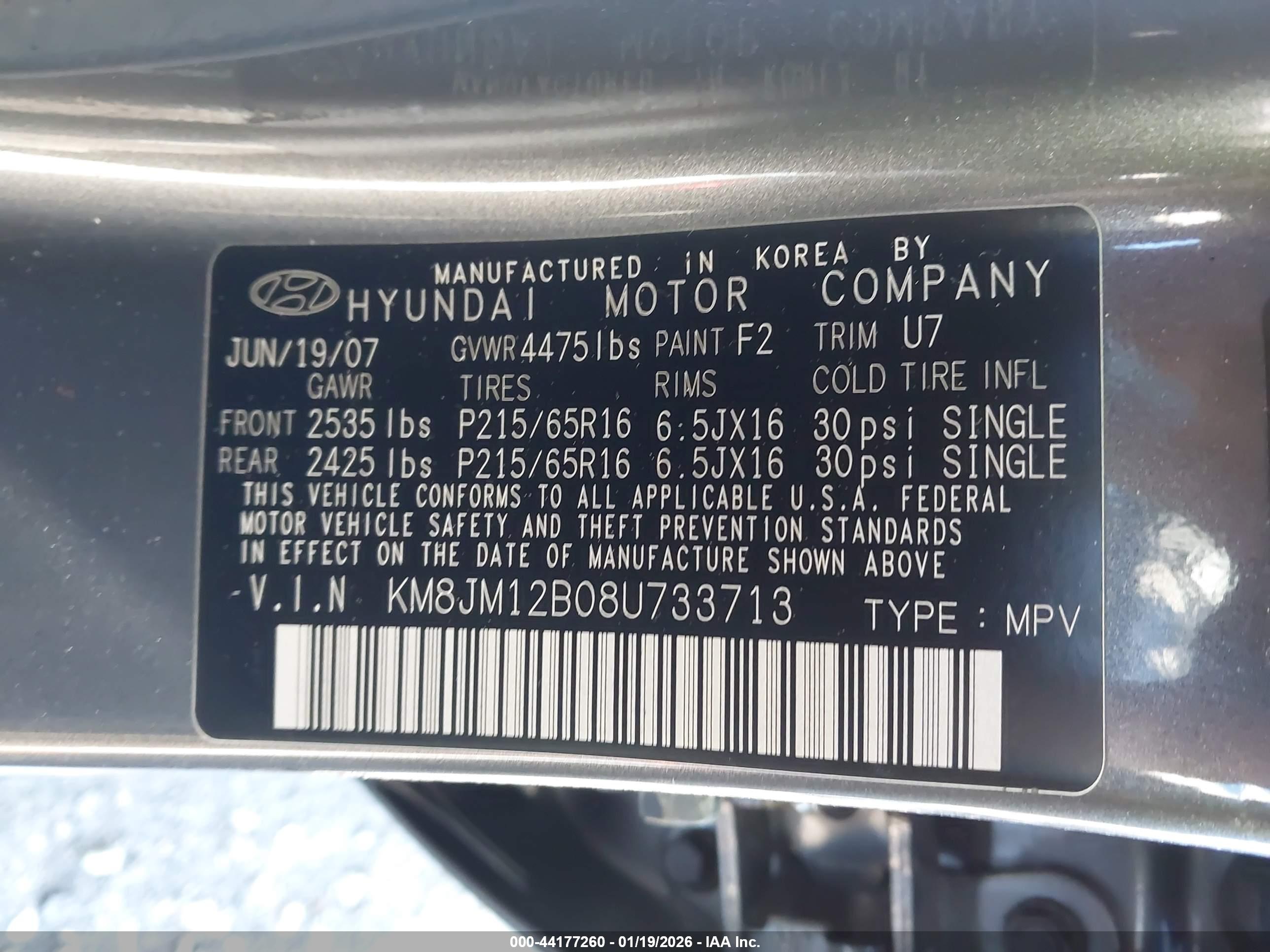 HYUNDAI TUCSON image 9