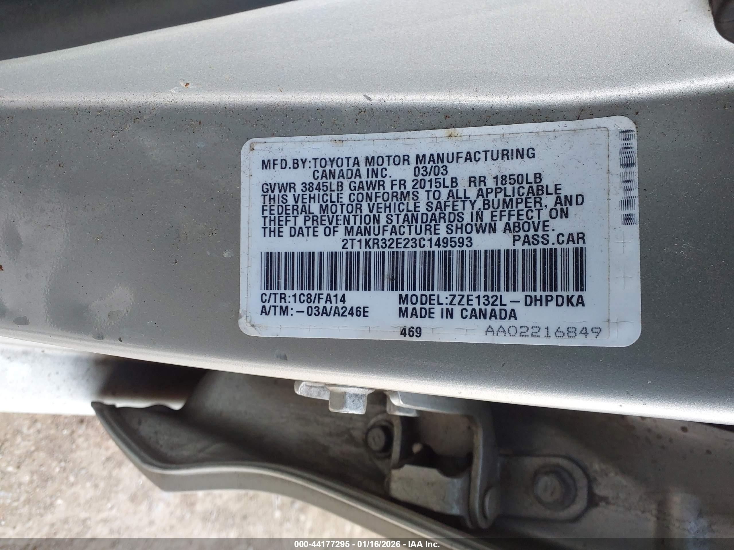 TOYOTA MATRIX image 9