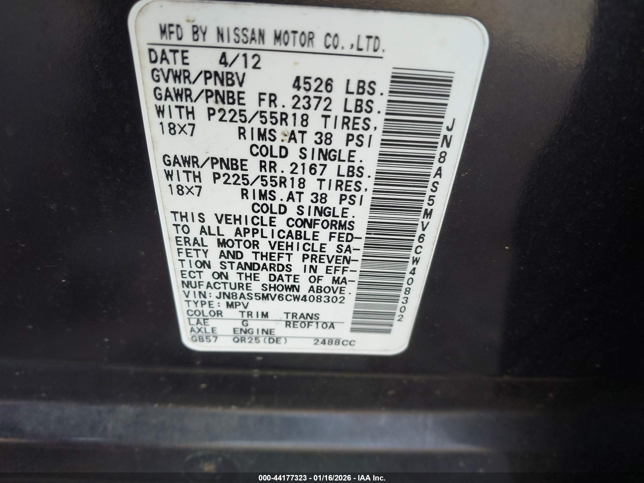 NISSAN ROGUE image 9