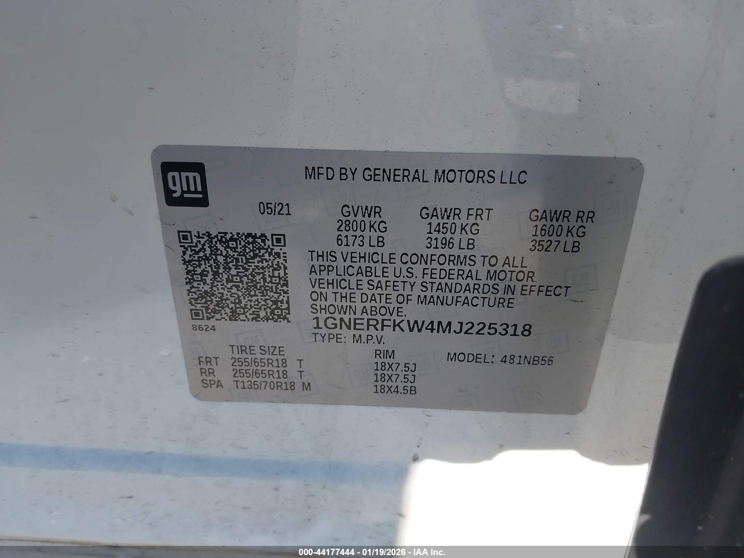 CHEVROLET TRAVERSE image 9