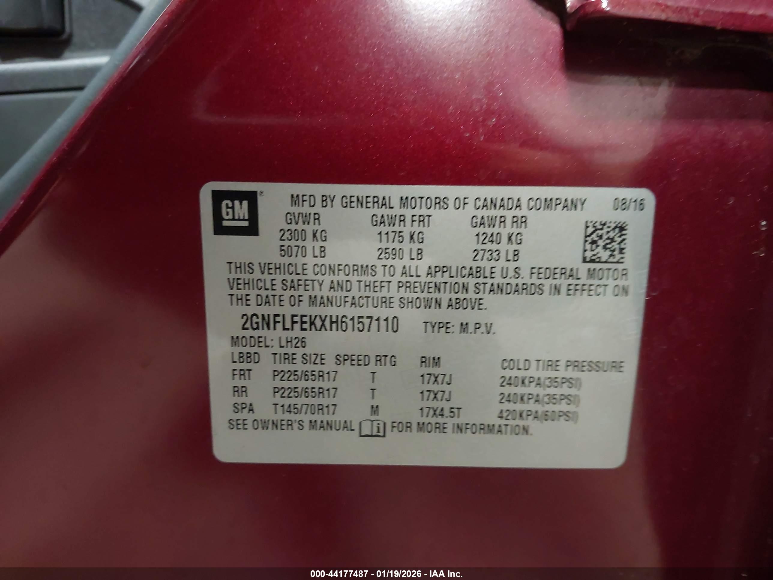 CHEVROLET EQUINOX image 9