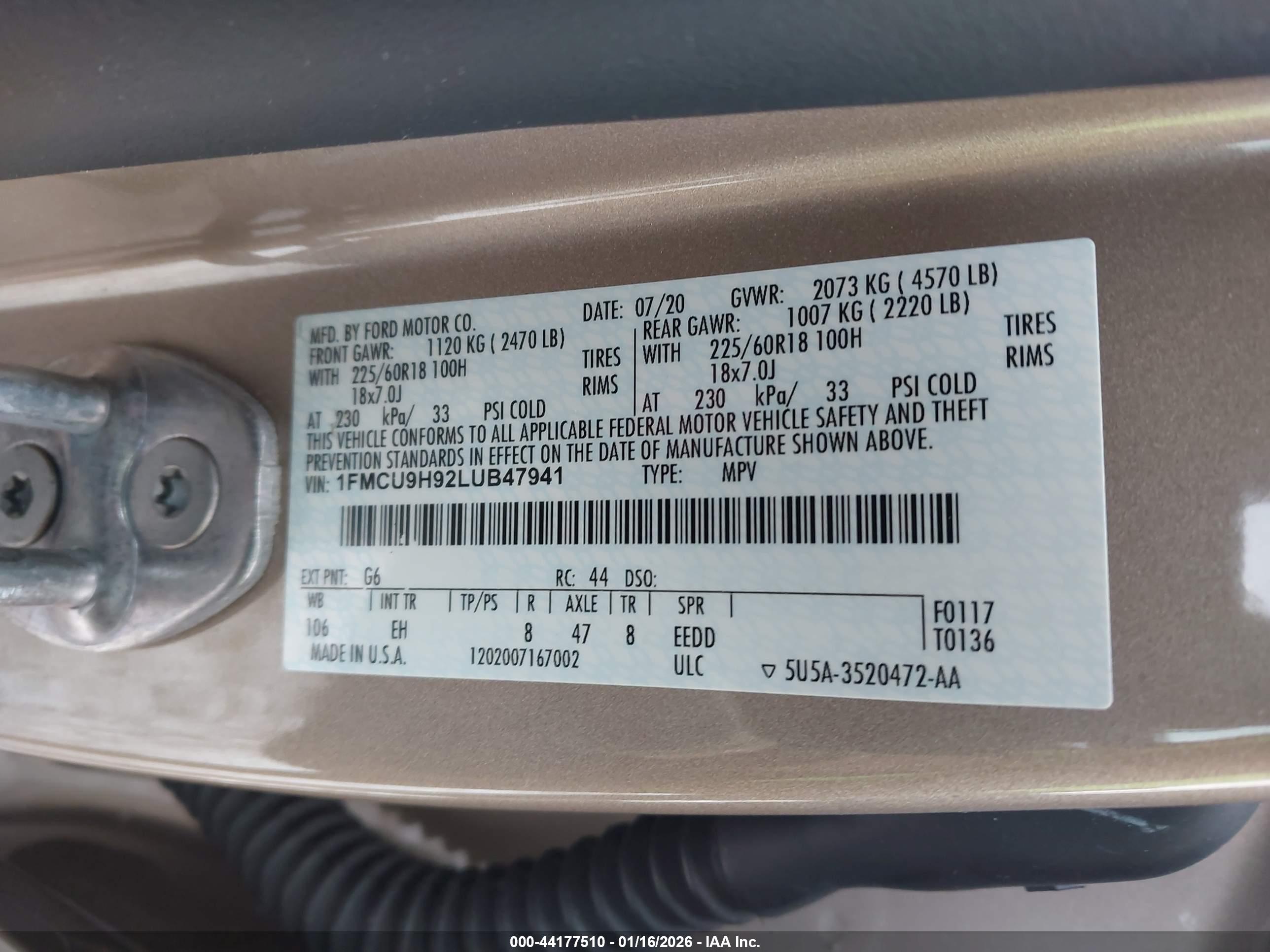 FORD ESCAPE image 9