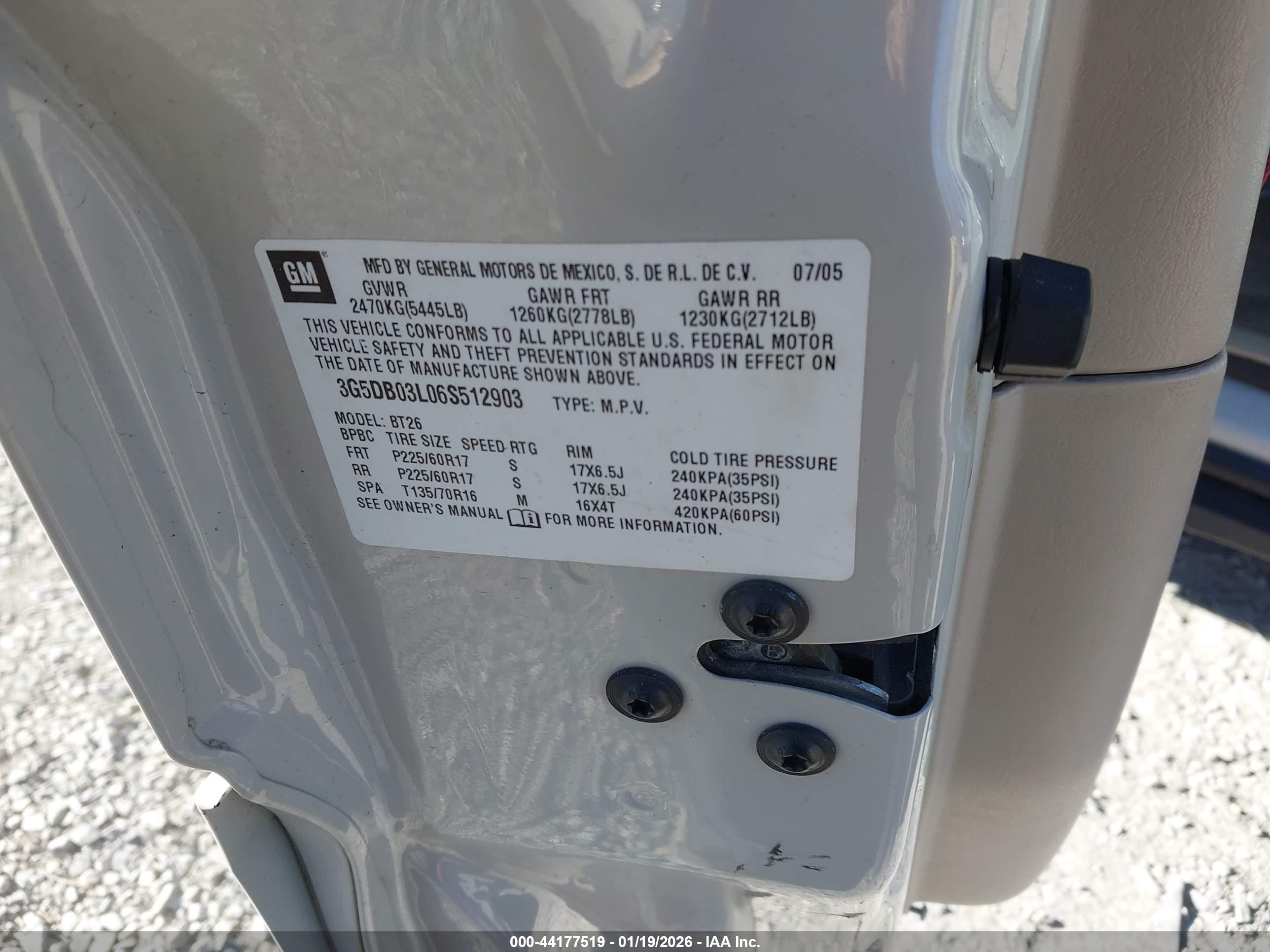 BUICK RENDEZVOUS image 9