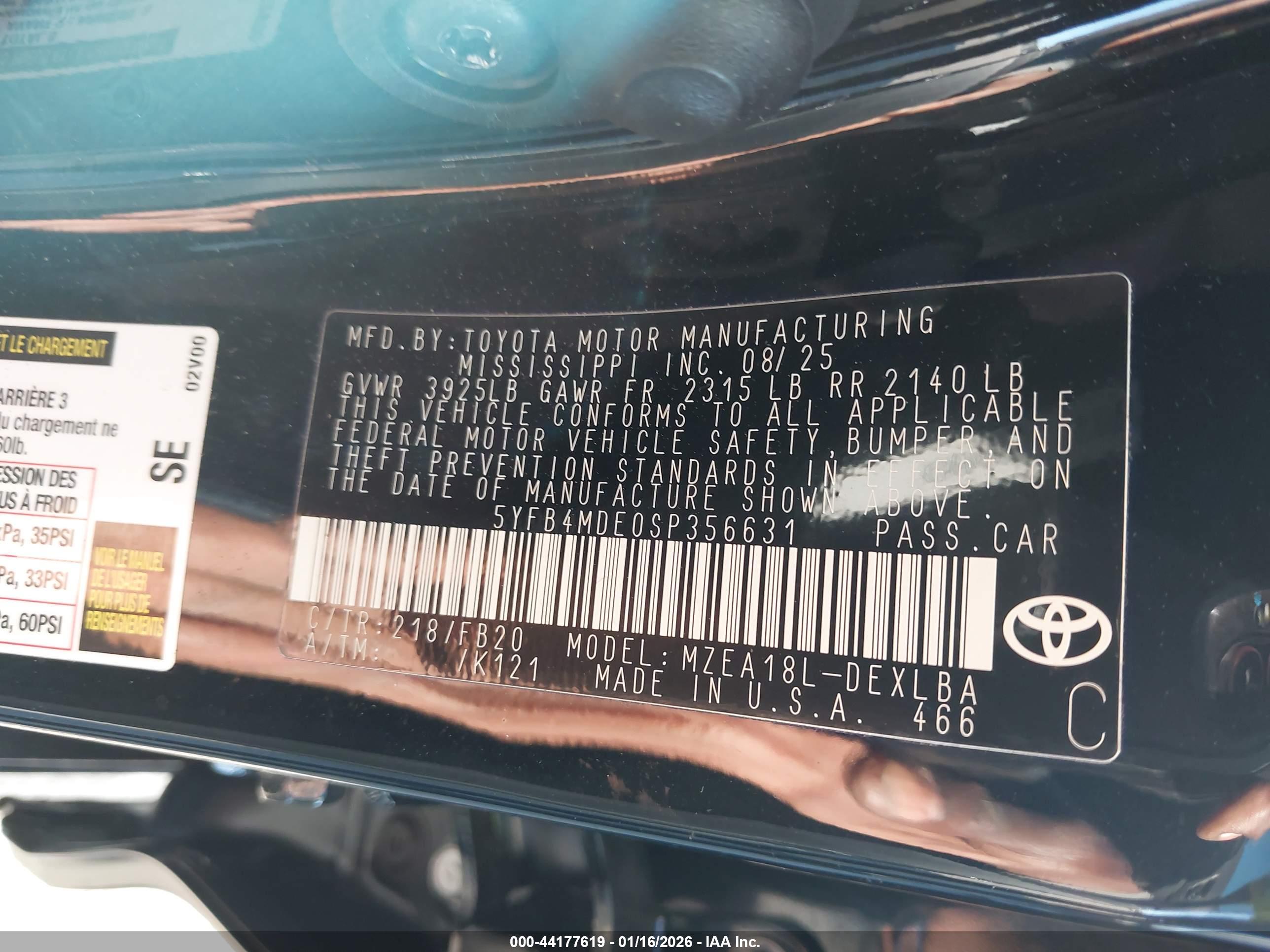 TOYOTA COROLLA image 9