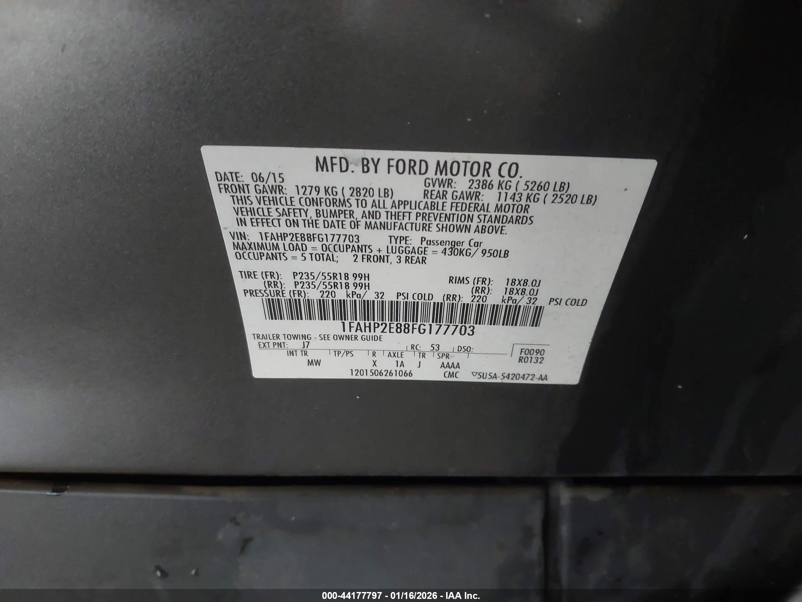 FORD TAURUS image 9