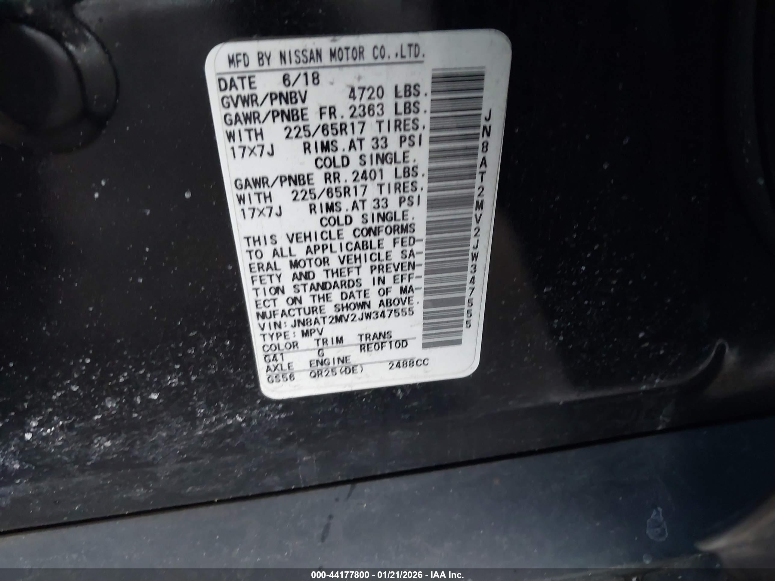 NISSAN ROGUE image 9