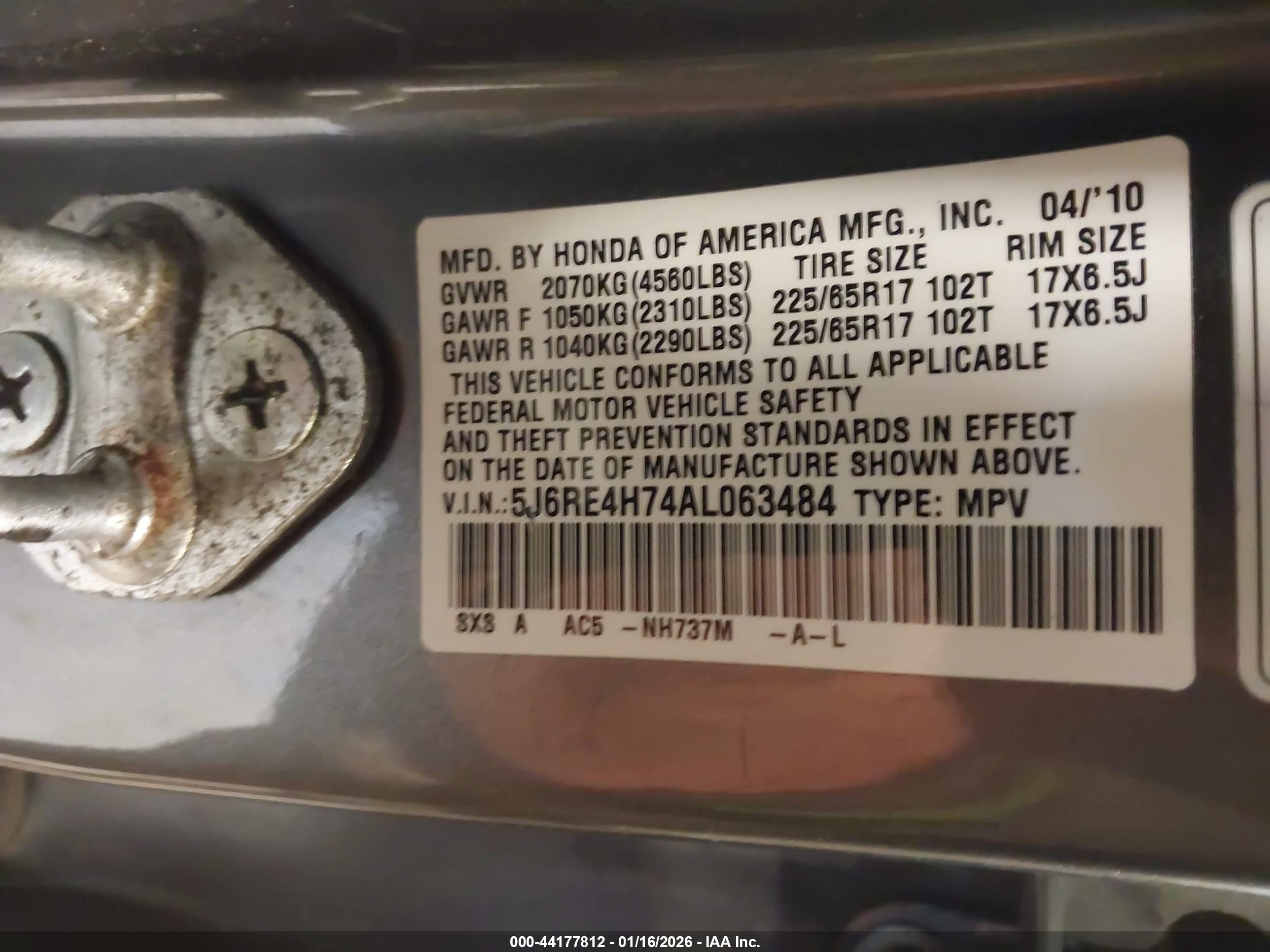 HONDA CR-V image 9