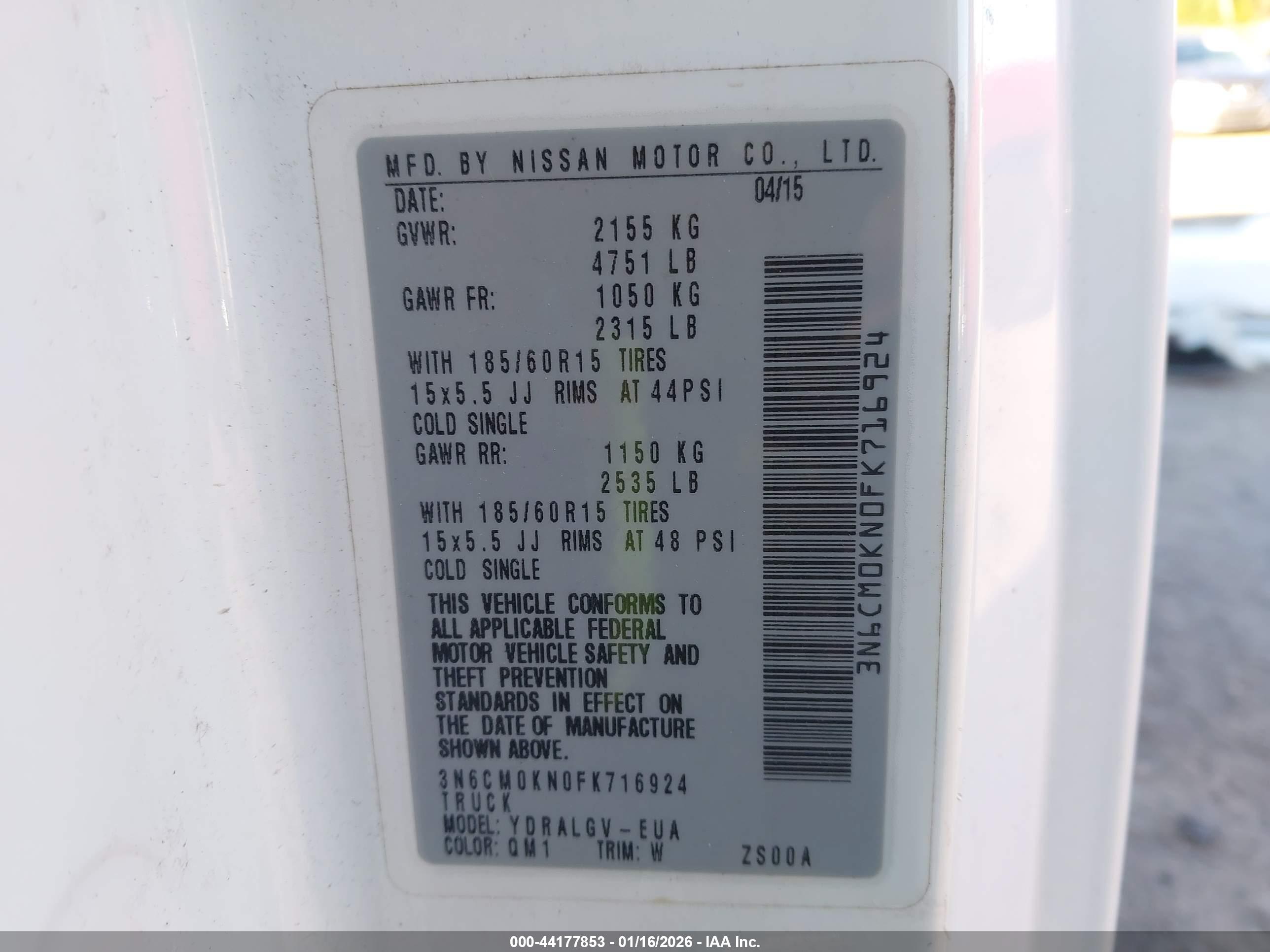 NISSAN NV200 image 9