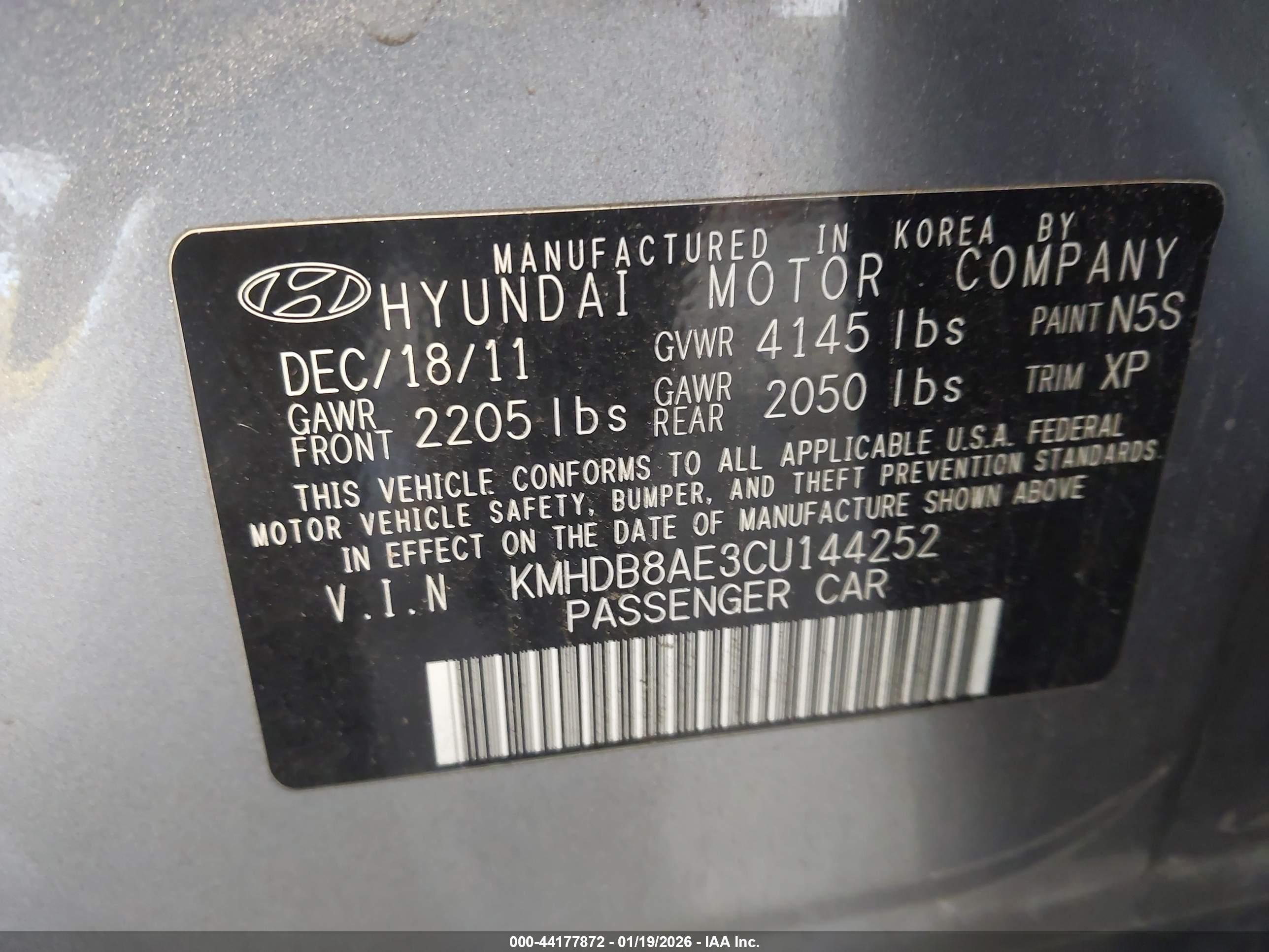 HYUNDAI ELANTRA image 9