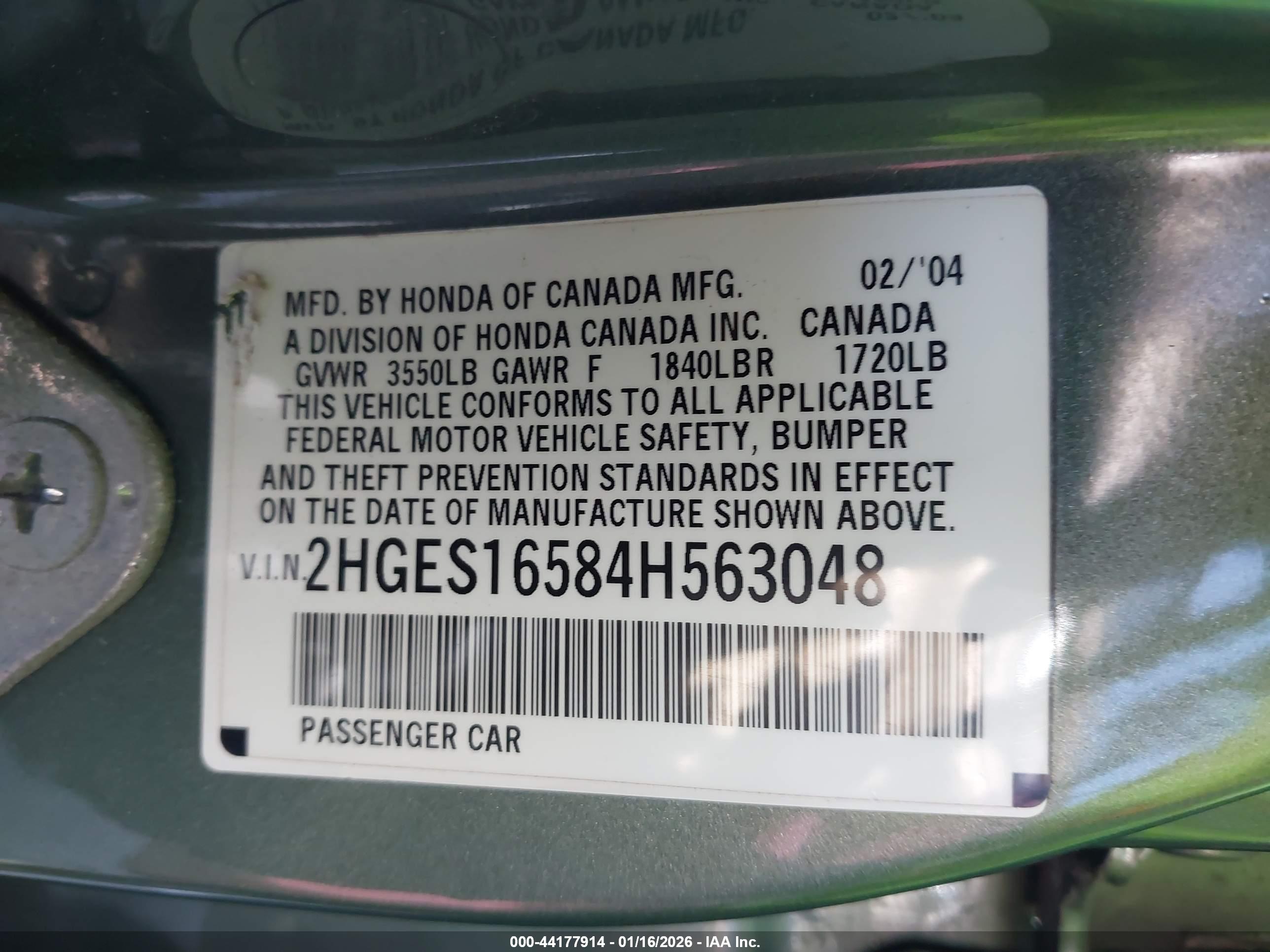 HONDA CIVIC image 9