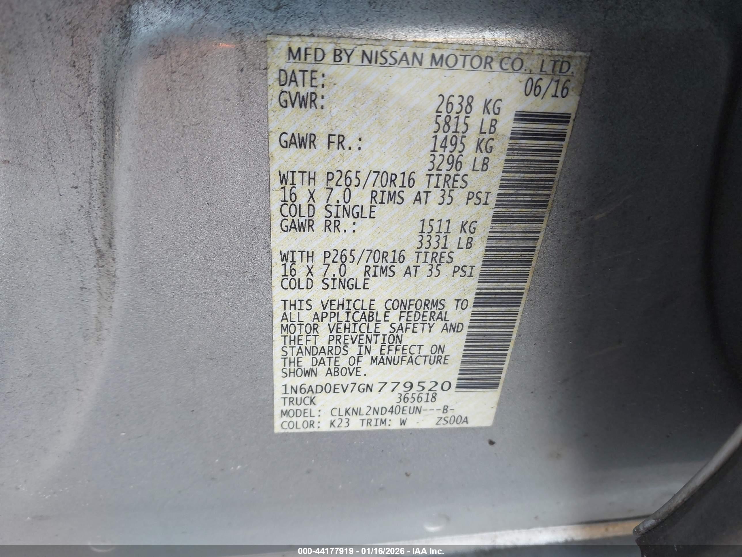 NISSAN FRONTIER image 9