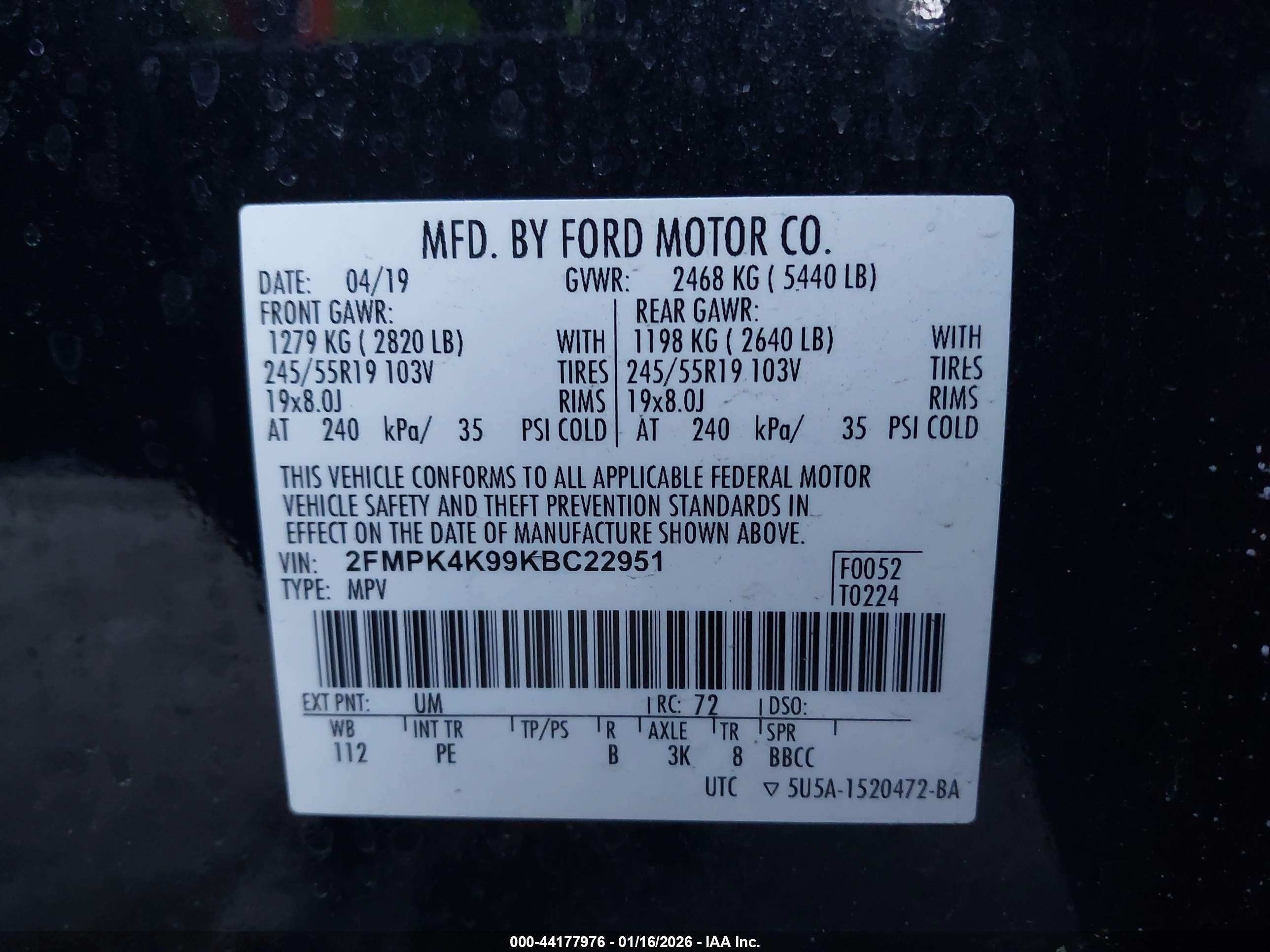 FORD EDGE image 9
