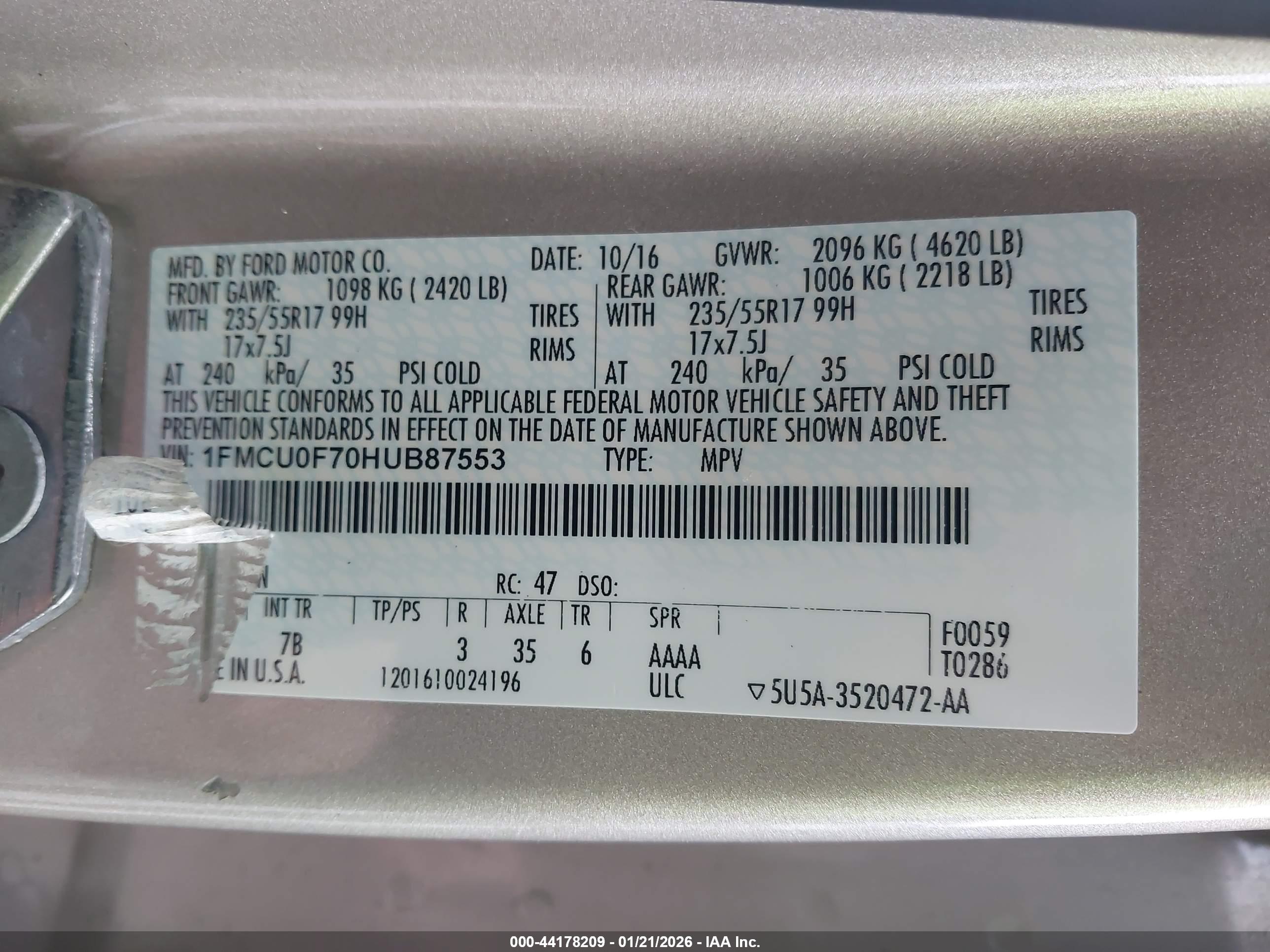 FORD ESCAPE image 9