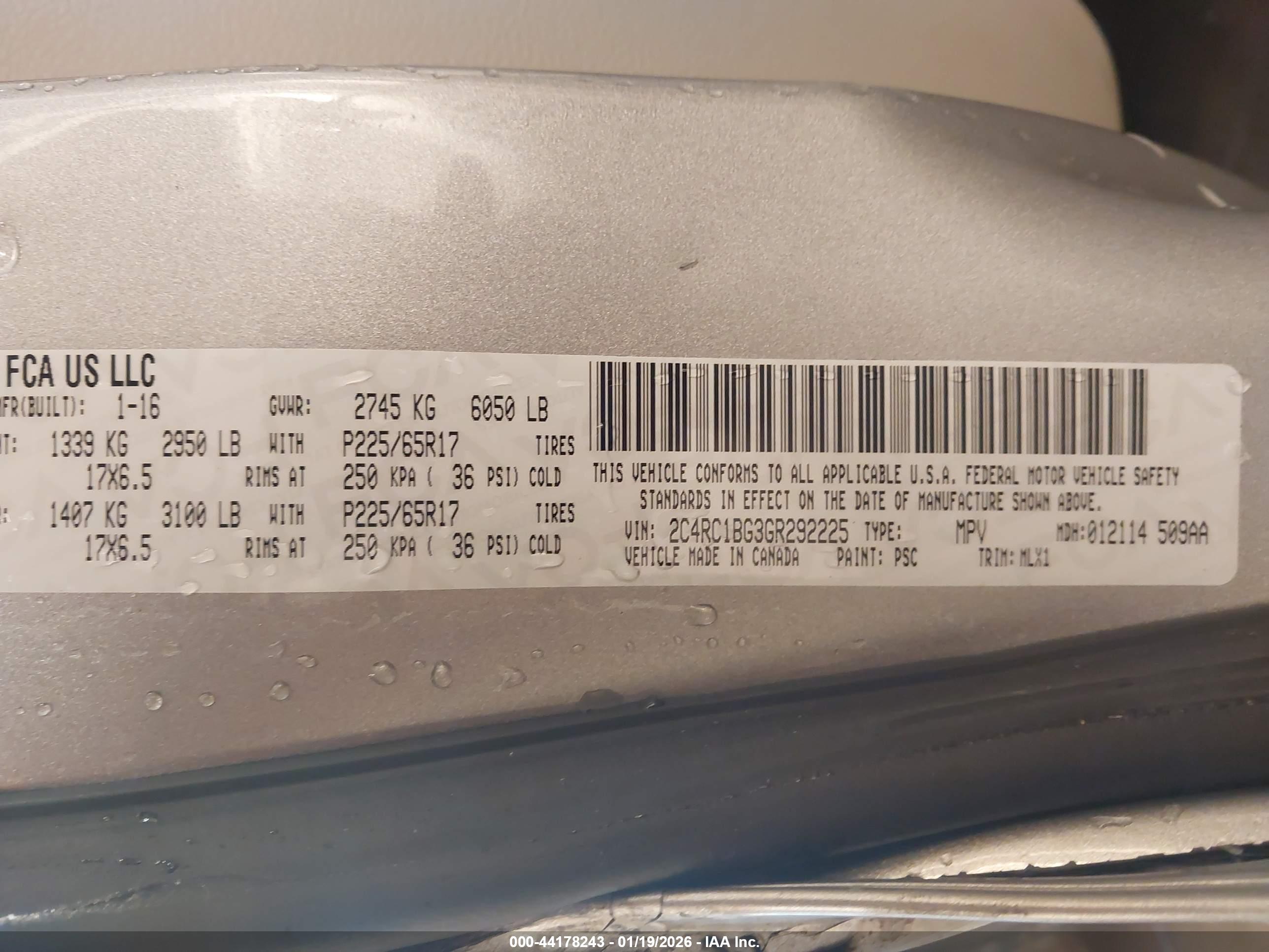 CHRYSLER TOWN image 9