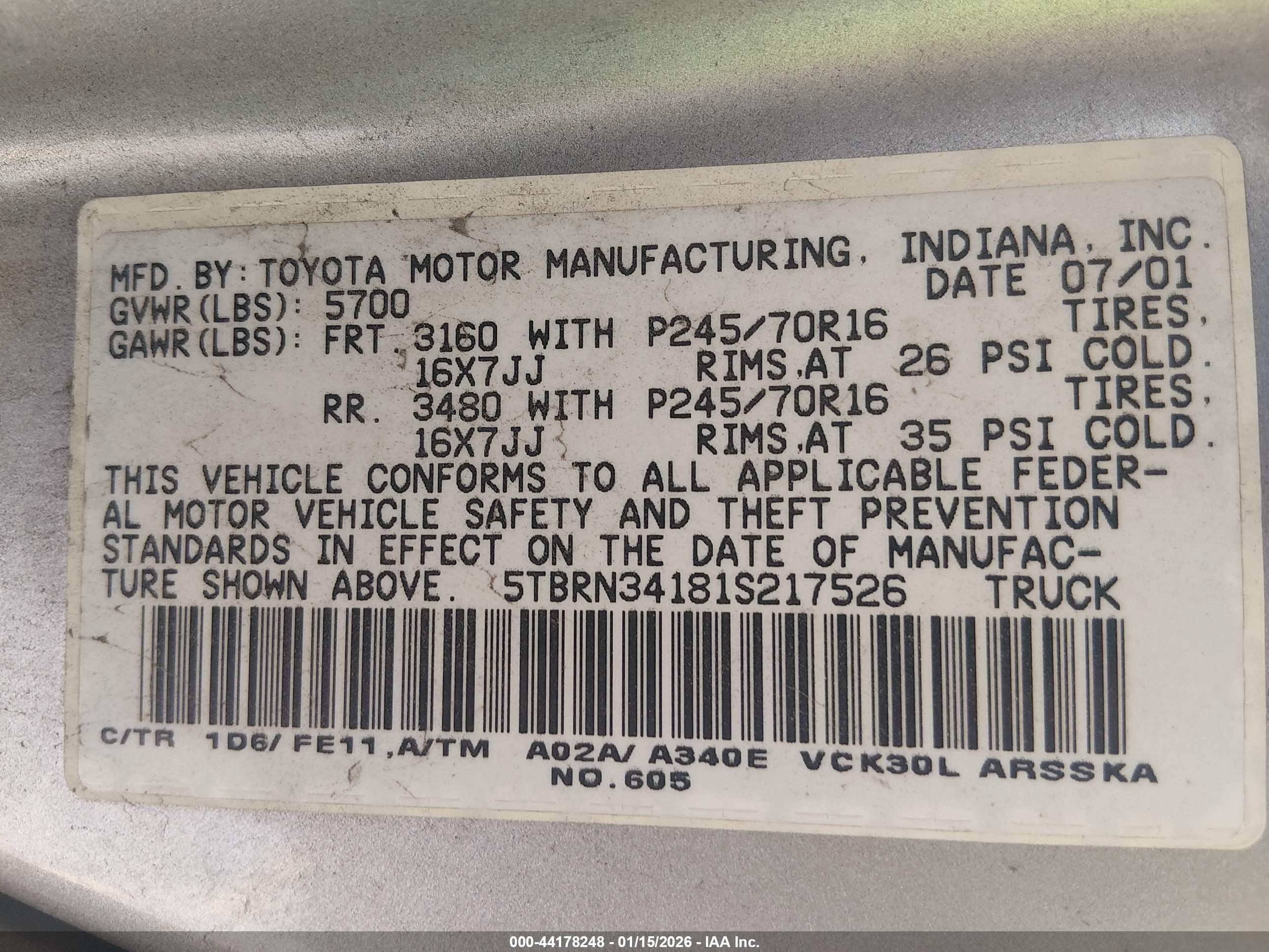TOYOTA TUNDRA image 9