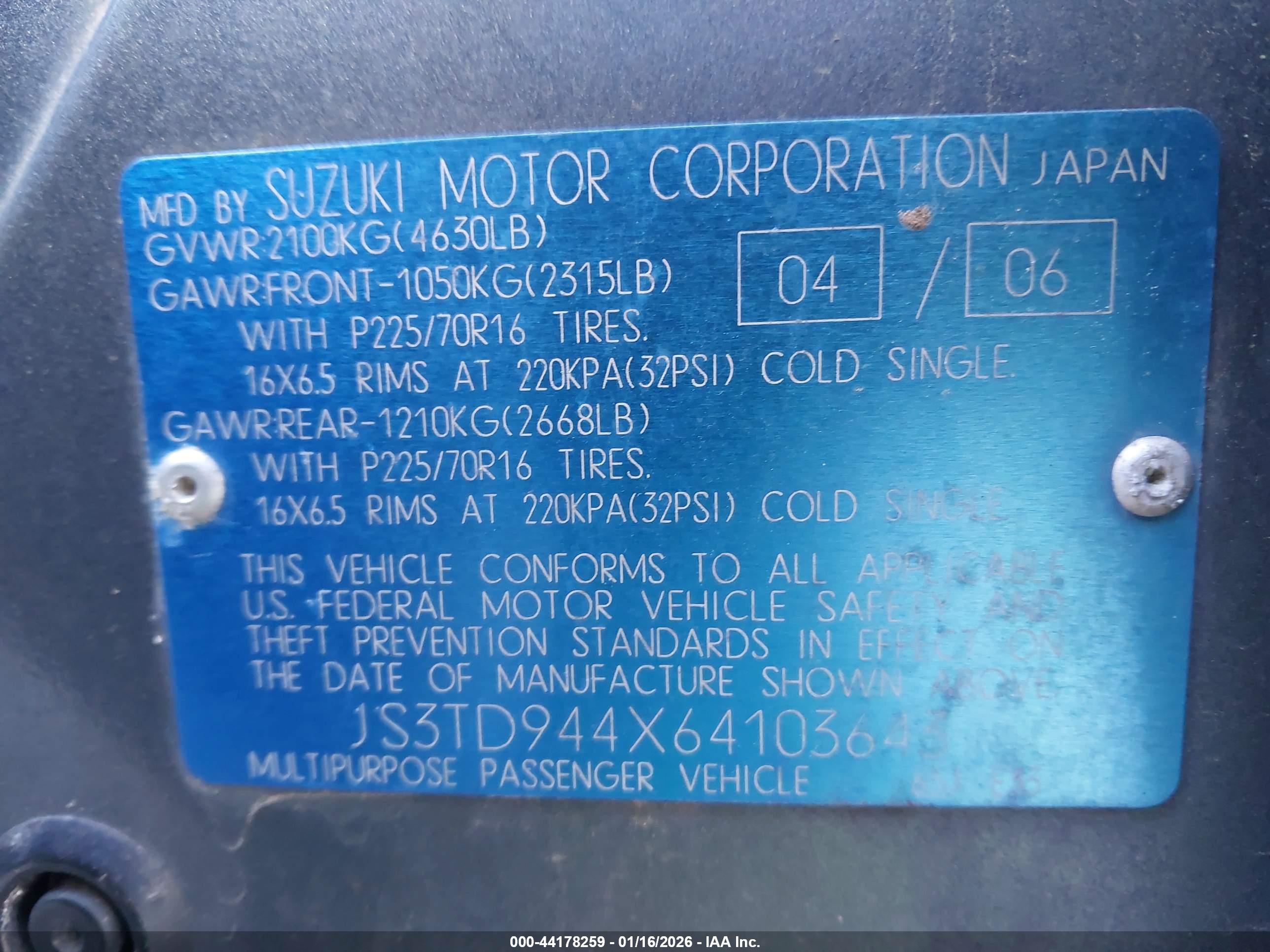 SUZUKI GRAND image 9