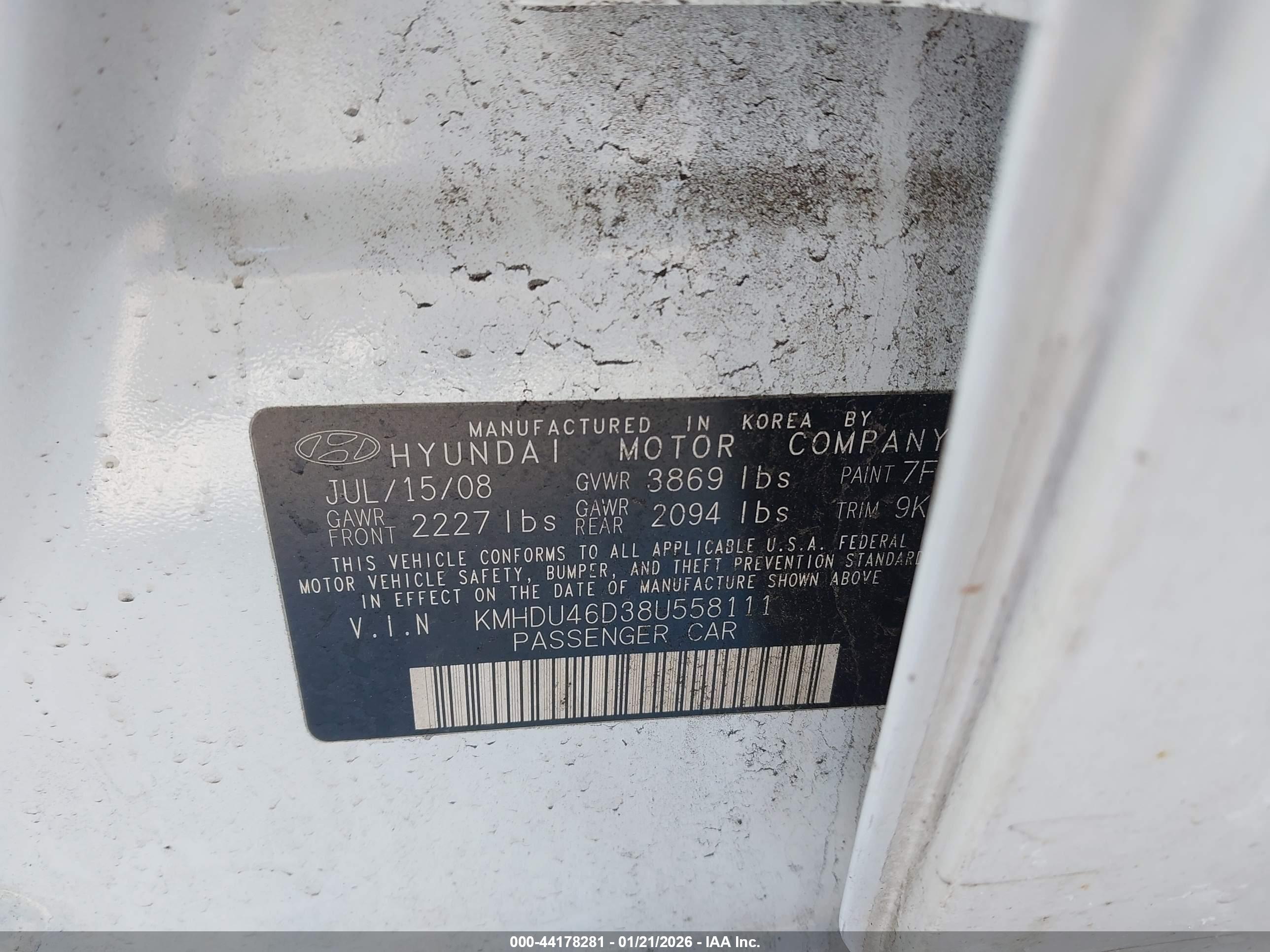 HYUNDAI ELANTRA image 9