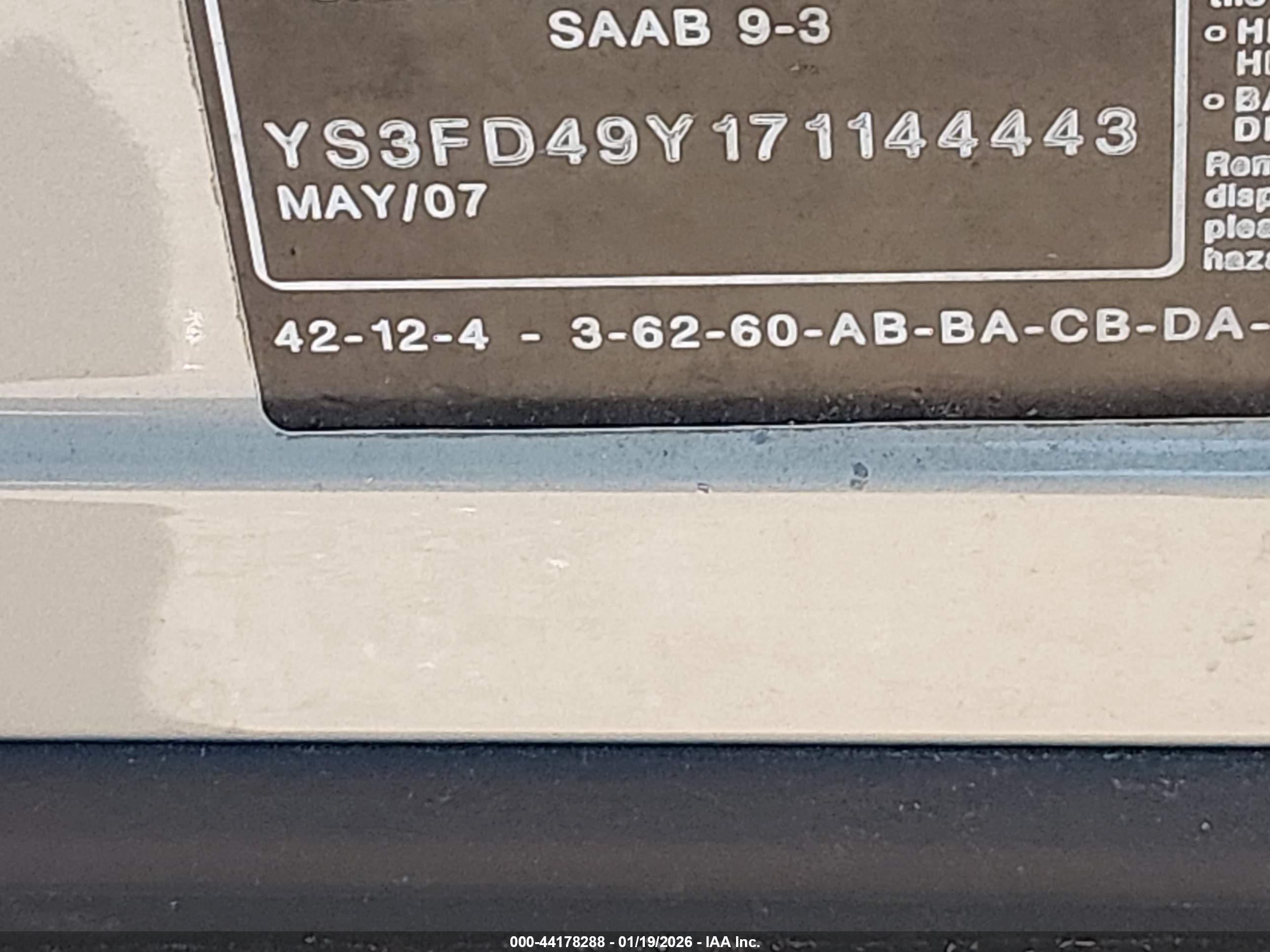 SAAB 9-3 image 9