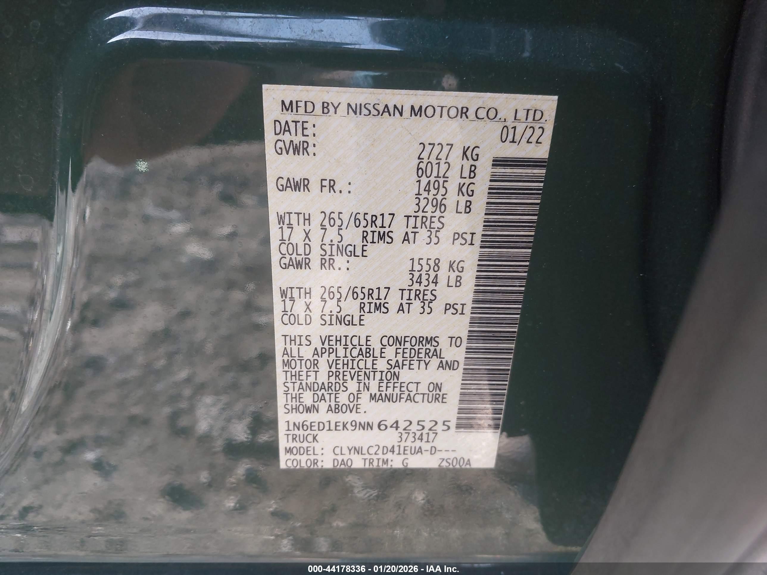 NISSAN FRONTIER image 9