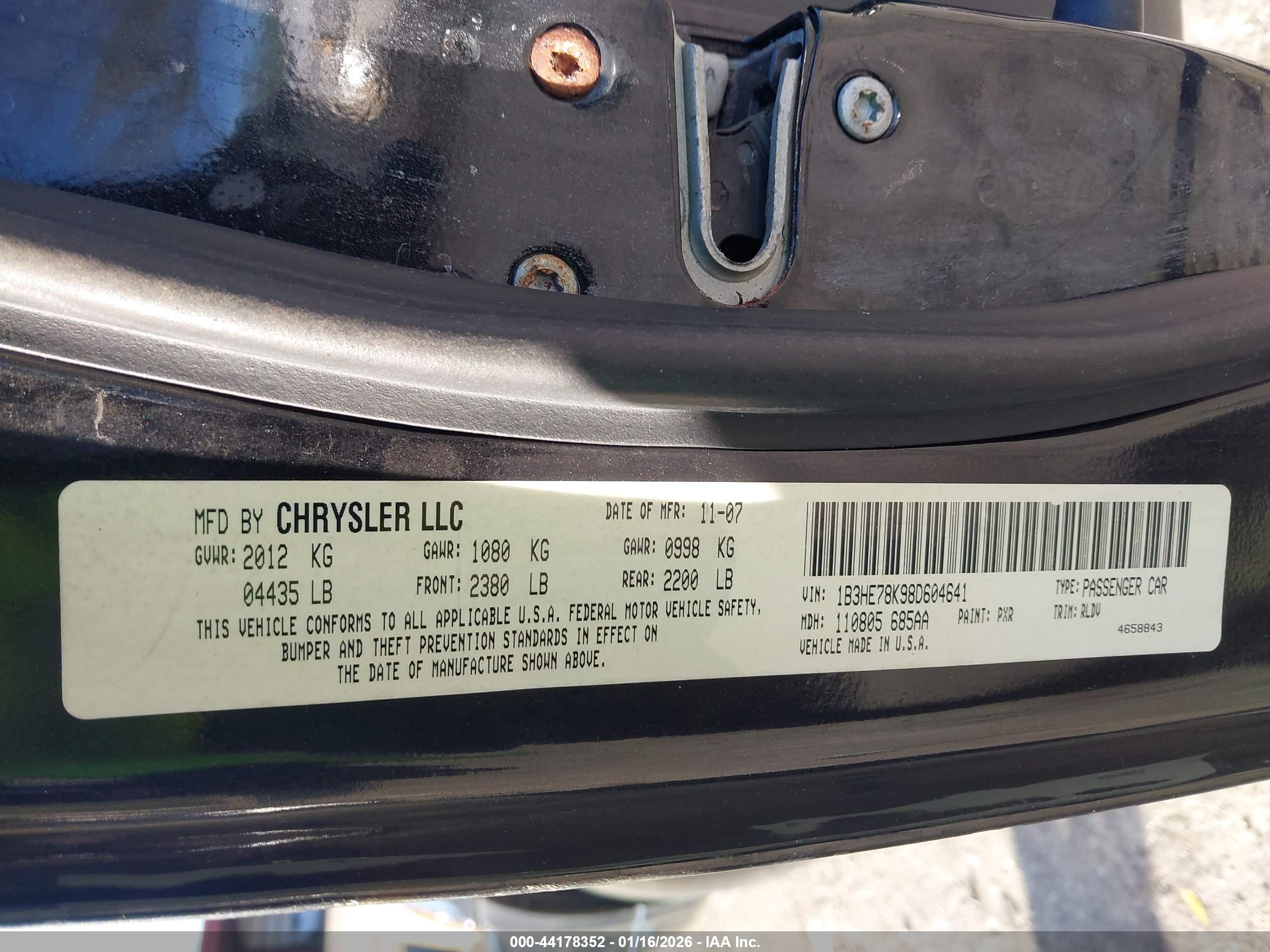 DODGE CALIBER image 9