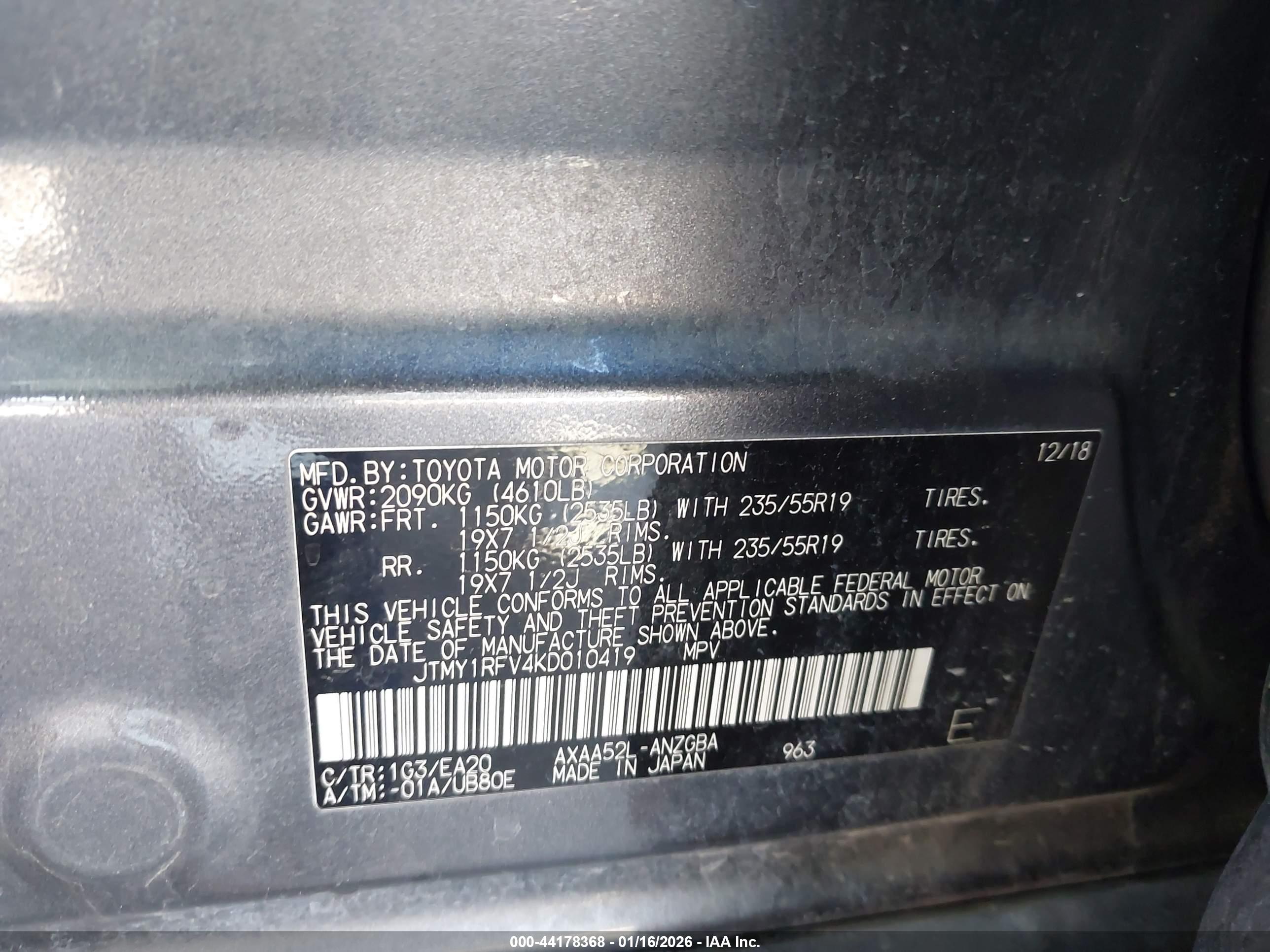 TOYOTA RAV4 image 9