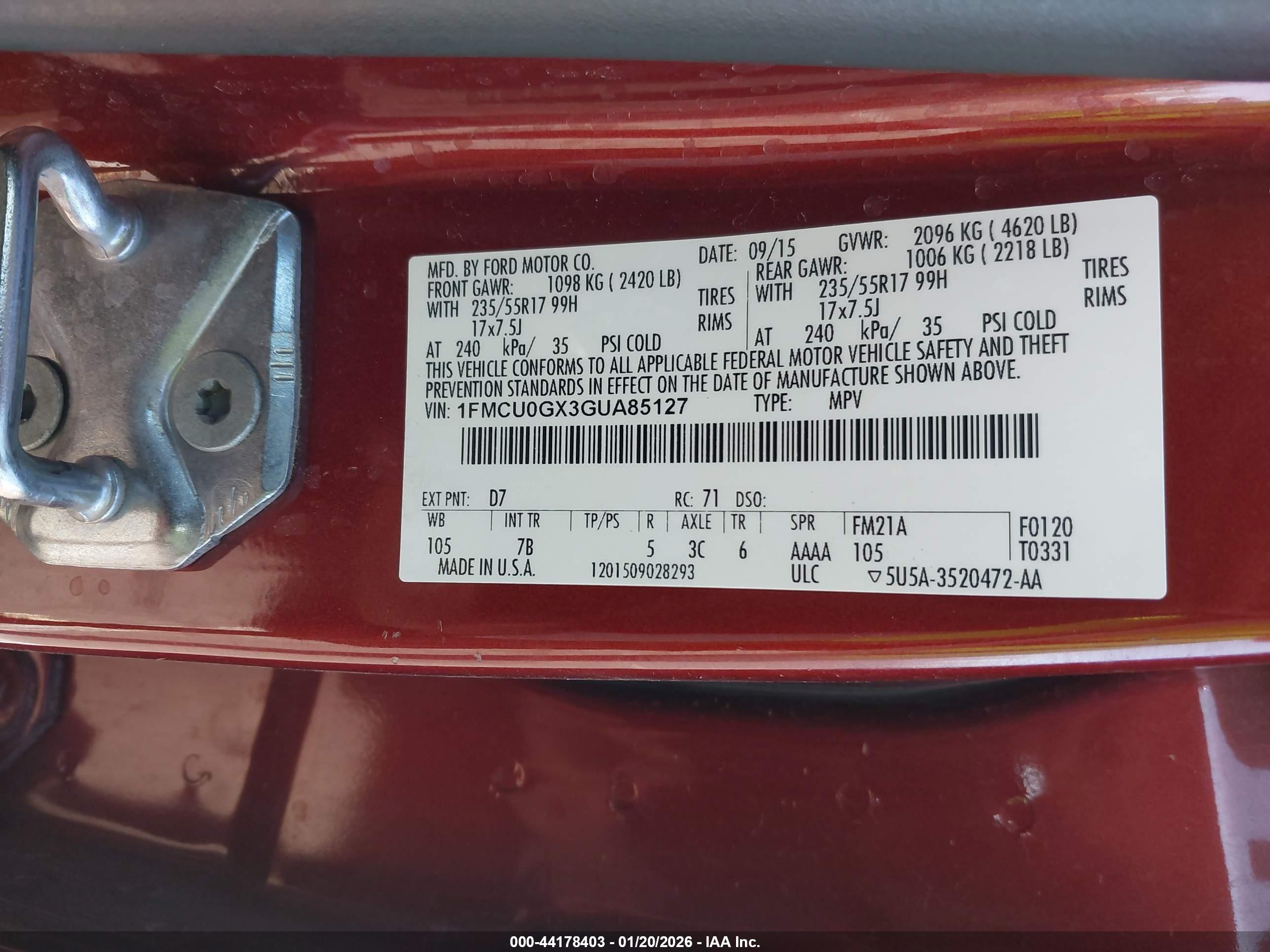 FORD ESCAPE image 9