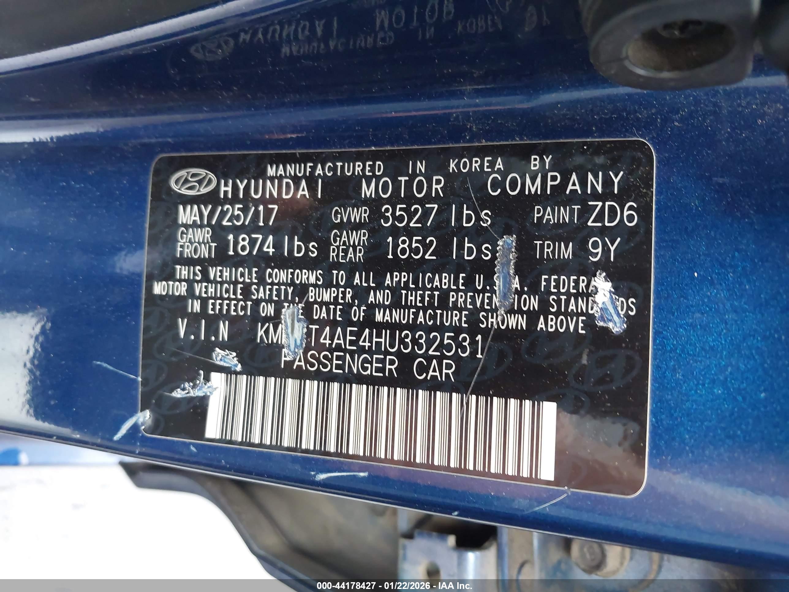 HYUNDAI ACCENT image 9