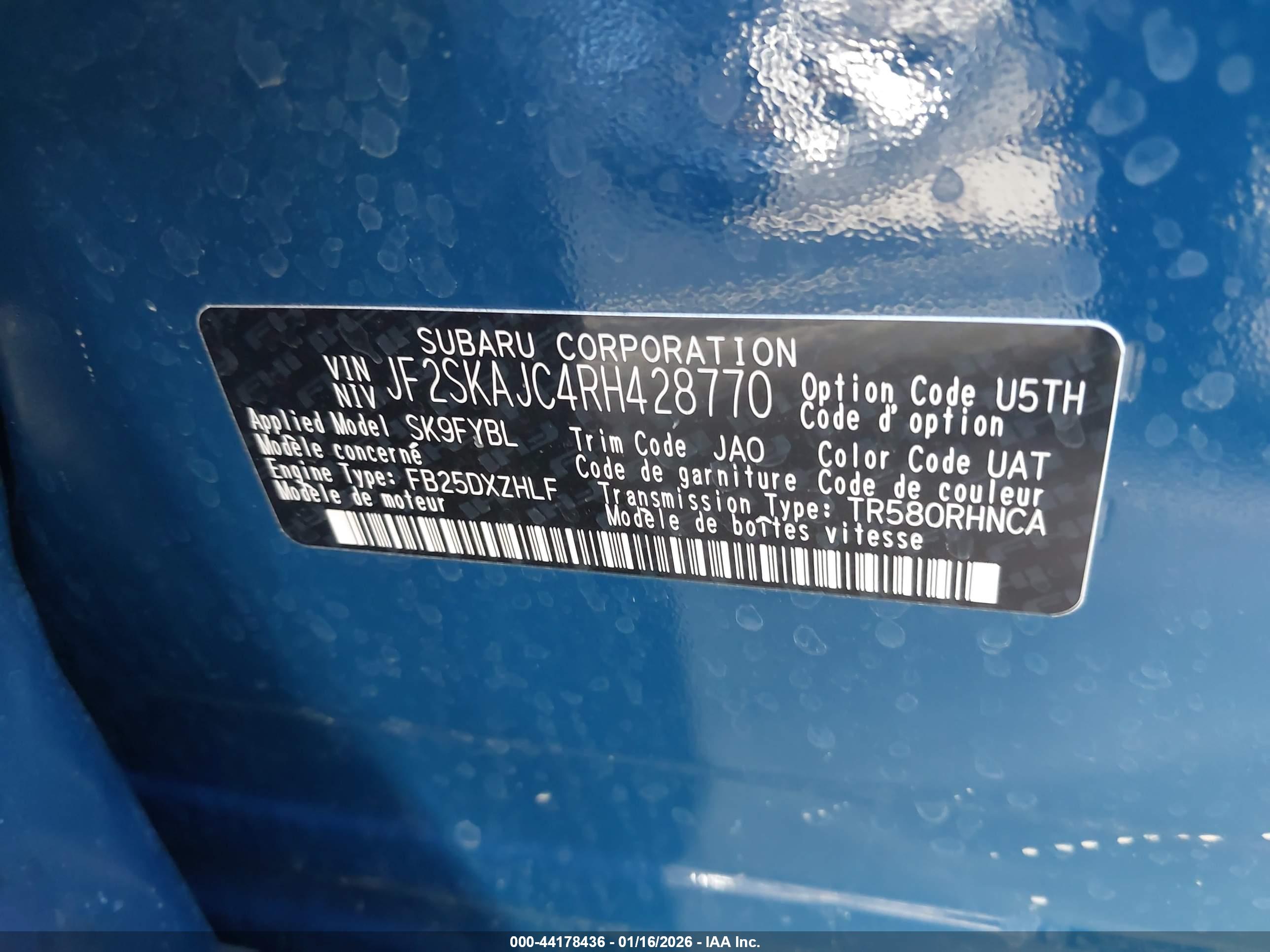 SUBARU FORESTER image 9