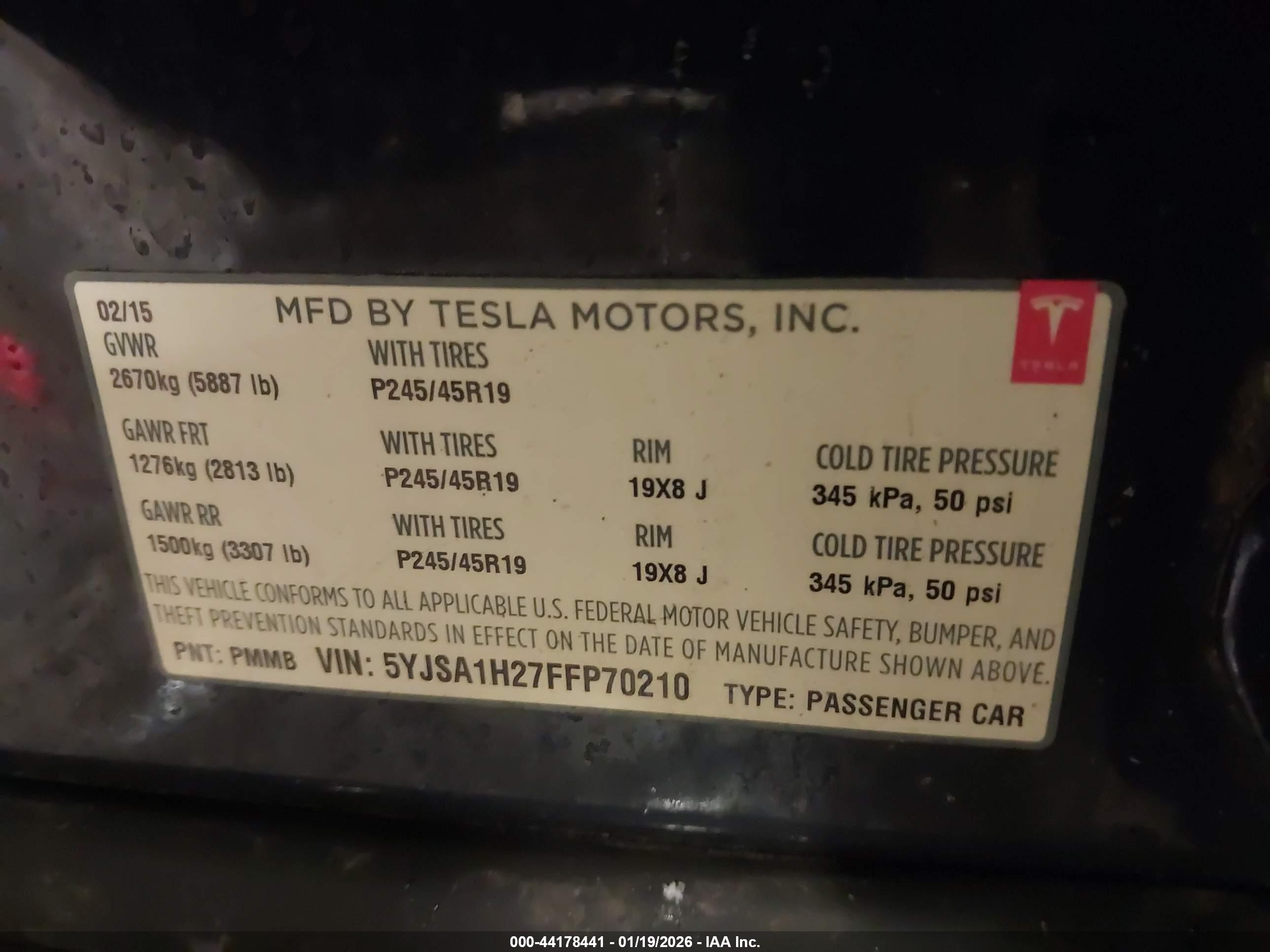 TESLA MODEL image 9