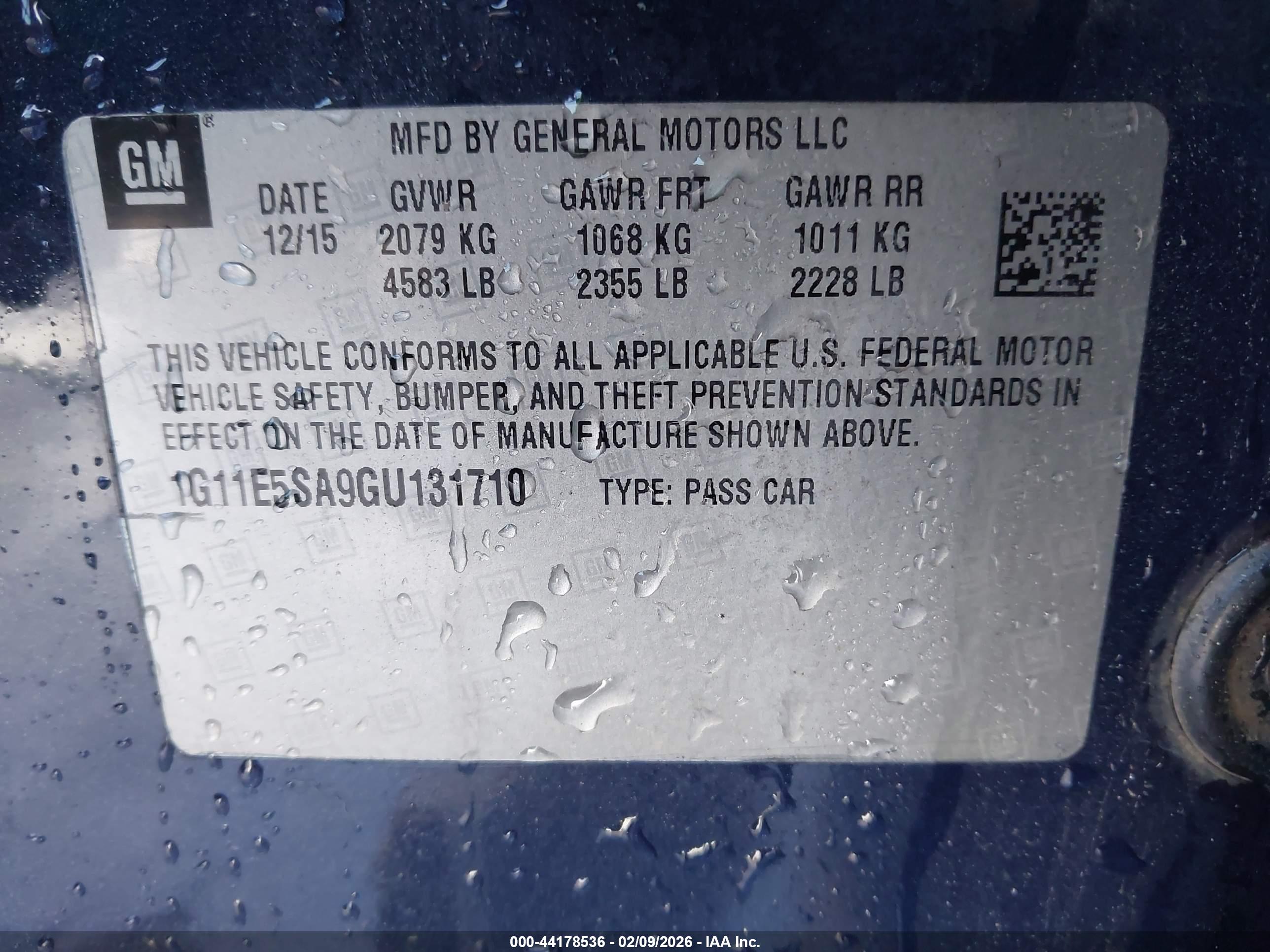 CHEVROLET MALIBU image 9