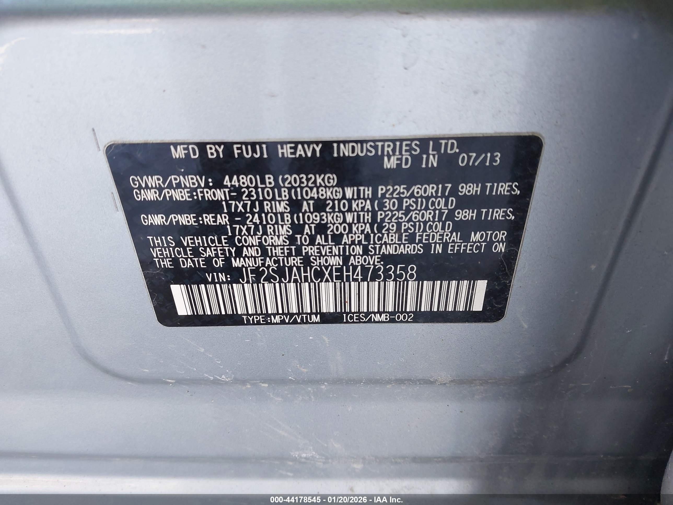 SUBARU FORESTER image 9
